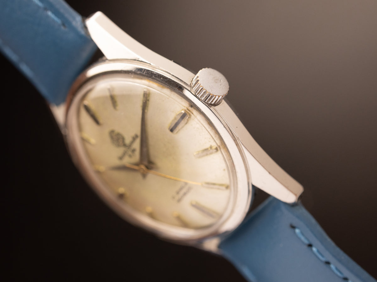 Henri Sandoz & Fils Blue Strap Super Mint ( 1761Y-88 )