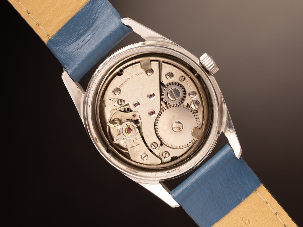 Henri Sandoz & Fils Blue Strap Super Mint ( 1761Y-88 )