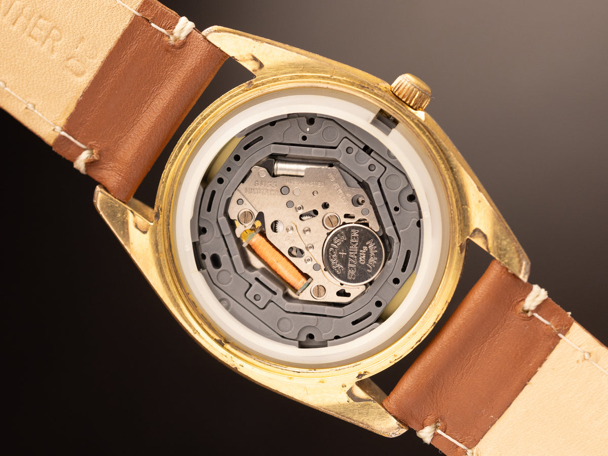 Elgin Presidential Quartz Fluted Bezel ( FC 400 812 6M65 )