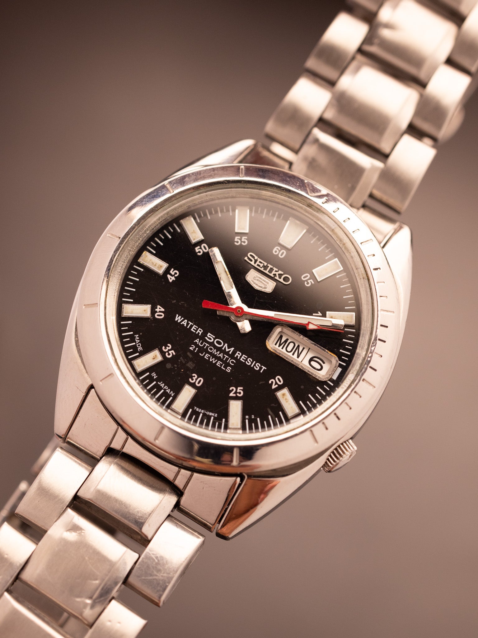 Seiko 5 Sports 50M Resist (Ref. 7S26-03D0 A4) (37mm; Automatic)