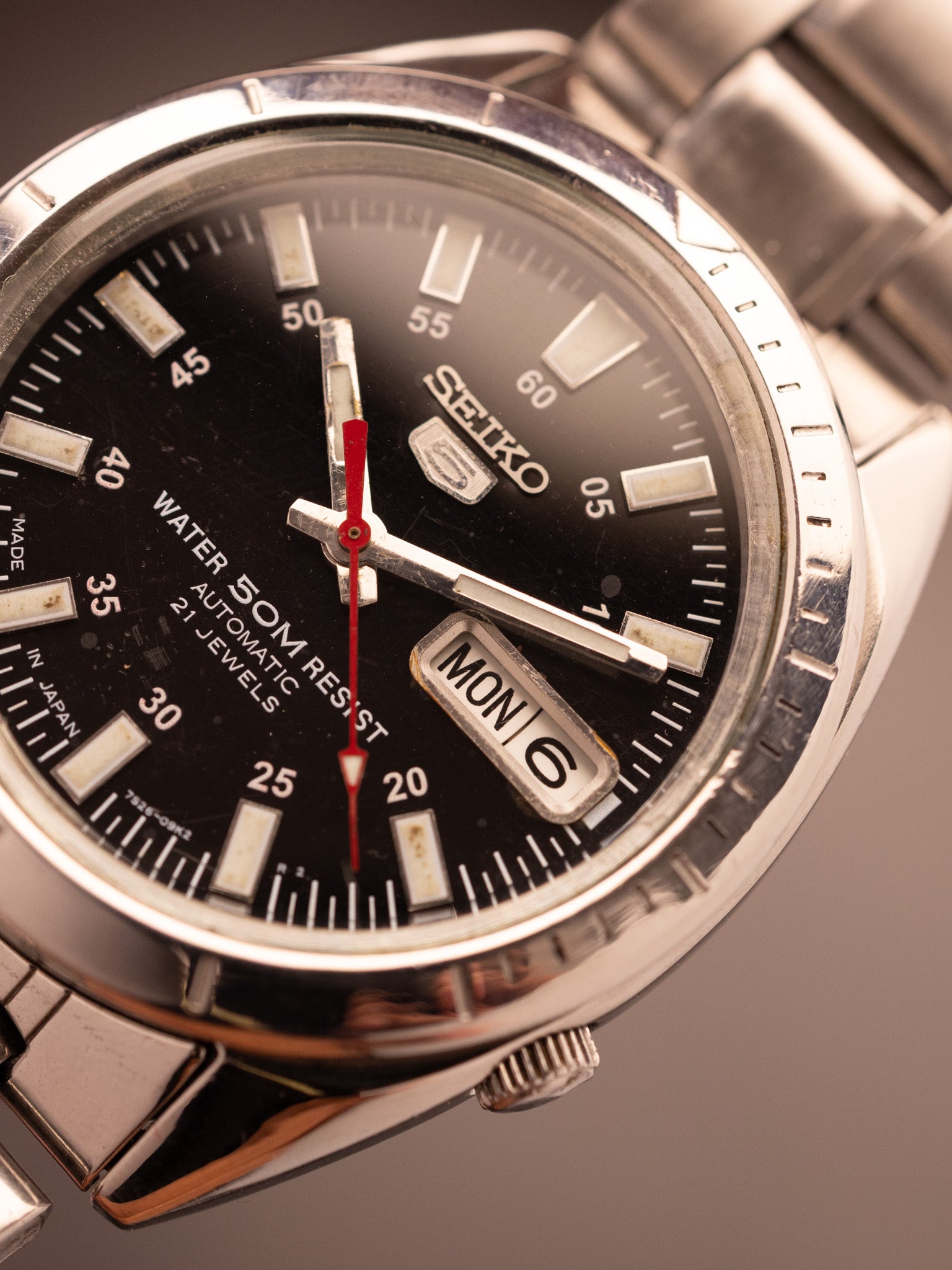 Seiko 5 Sports 50M Resist (Ref. 7S26-03D0 A4) (37mm; Automatic)