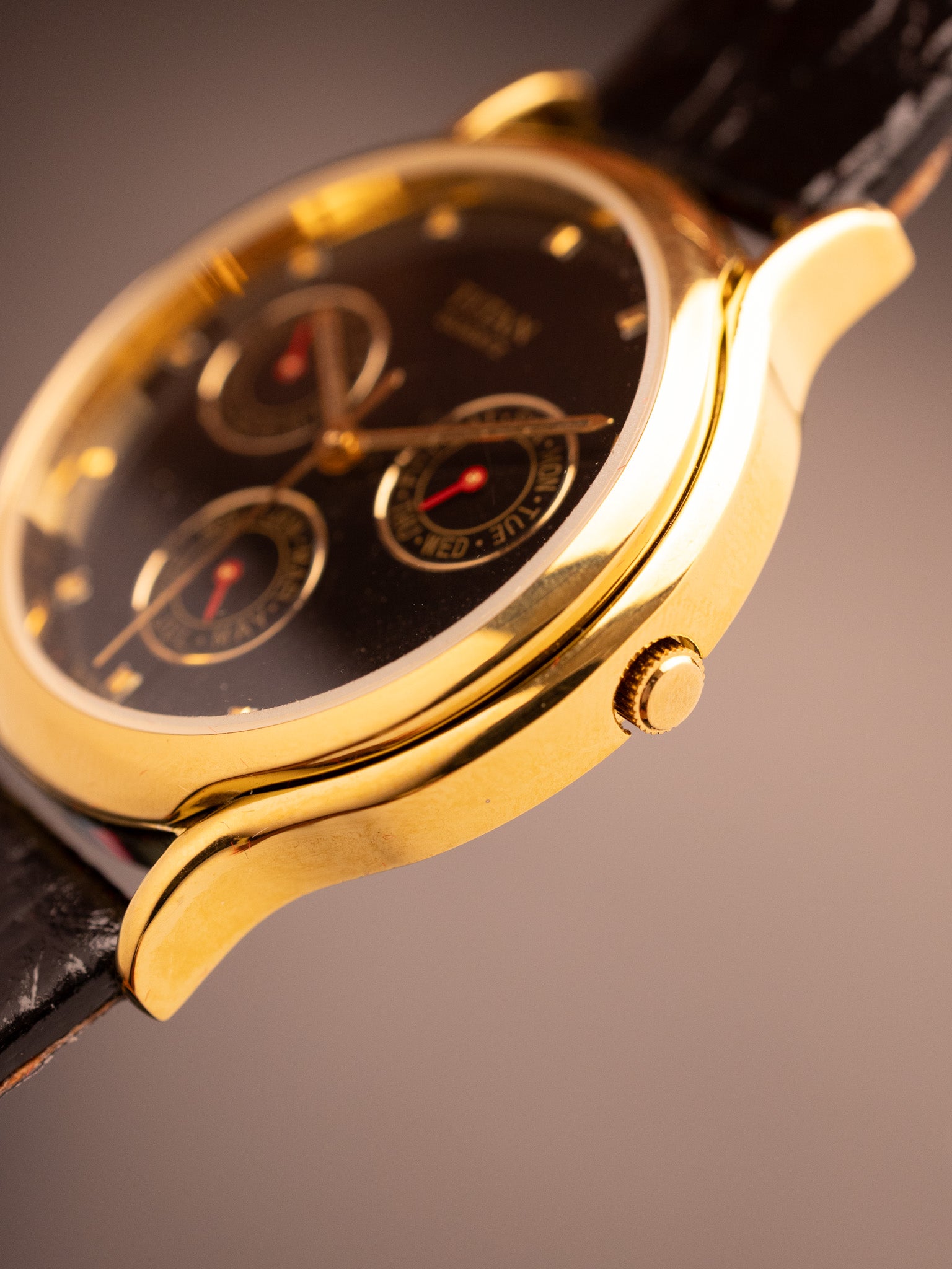 Titan Triple Calendar(Ref. 257YAA) (36mm; Quartz)