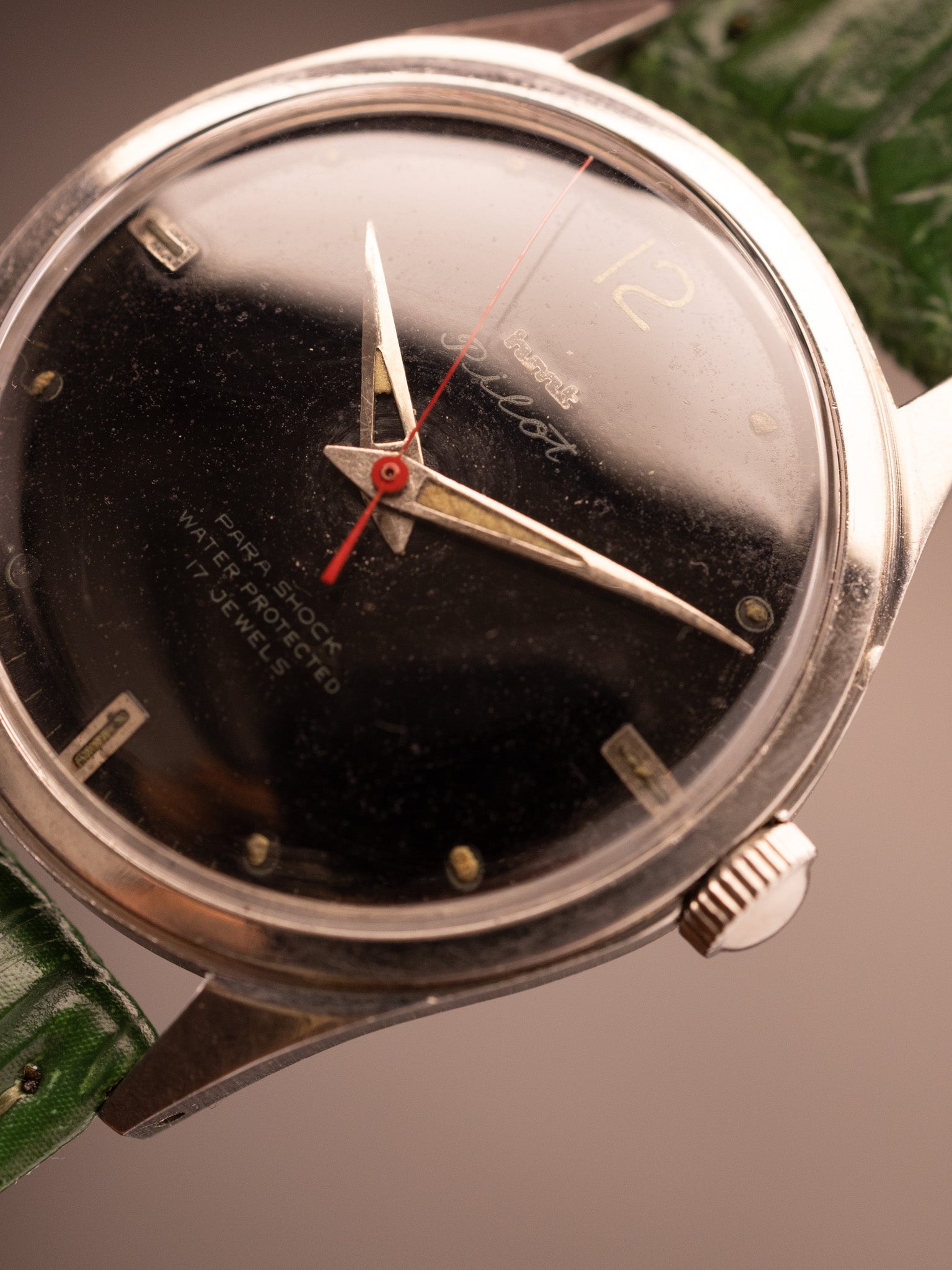 HMT Pilot Three Liner Mint (Ref. 140177) (35mm; Manual)