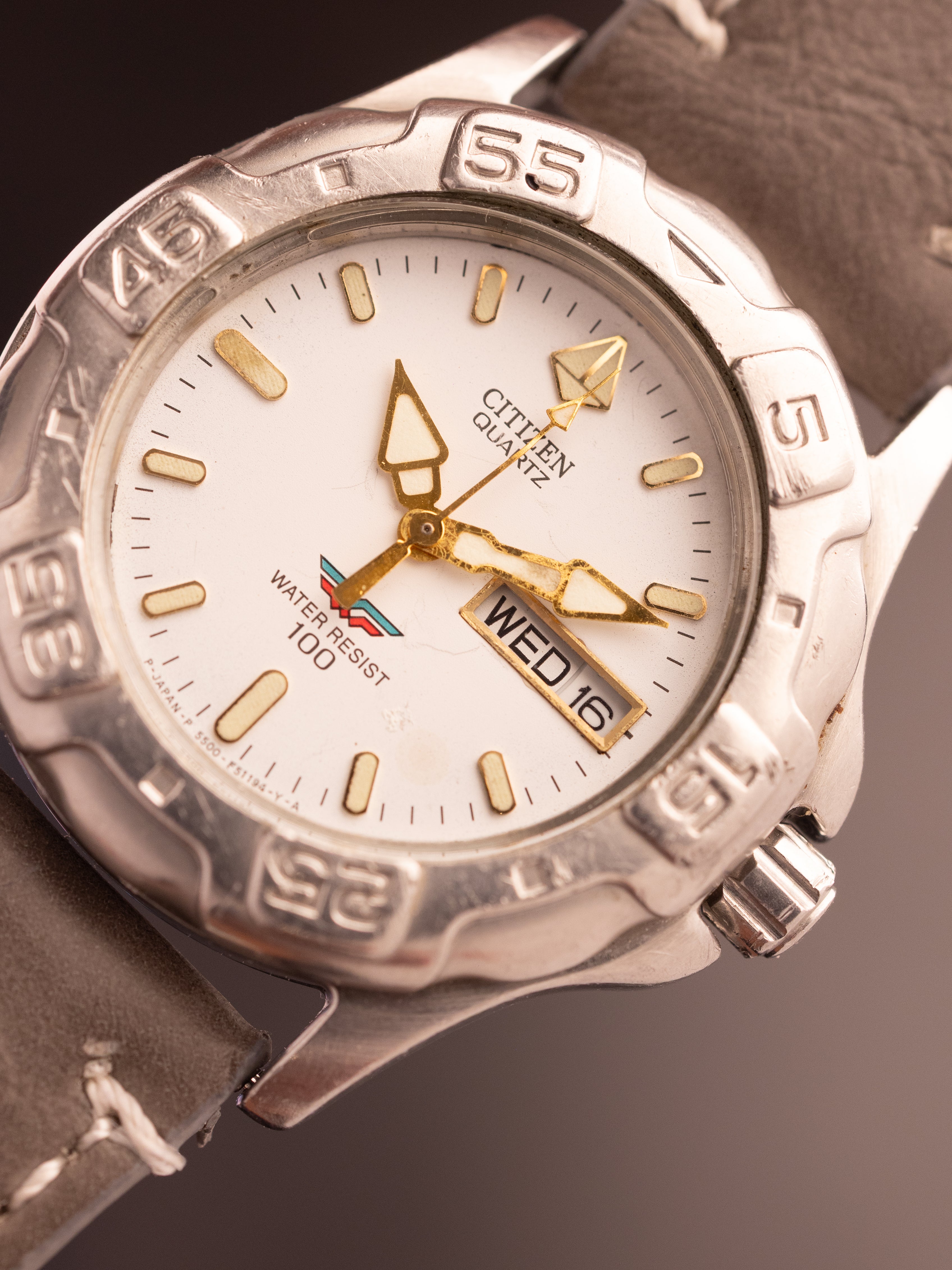 Citizen 8200 Diver 490010 (Ref. 5500-F51537 TA) (36mm; Quartz)