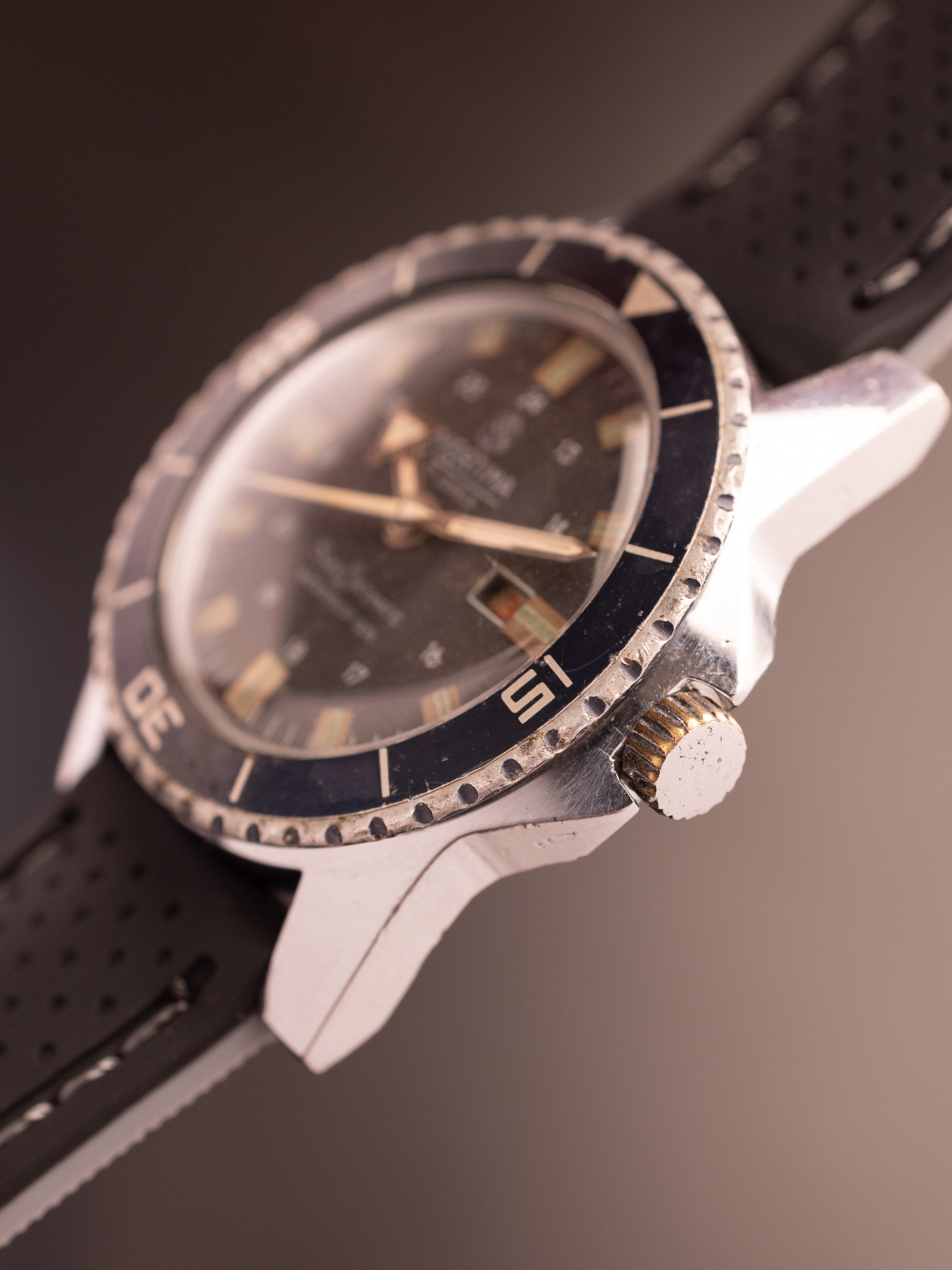 Mortima 17 Jewels Super Datomatic Diver (Ref. ) (37mm; Automatic) (Rare)