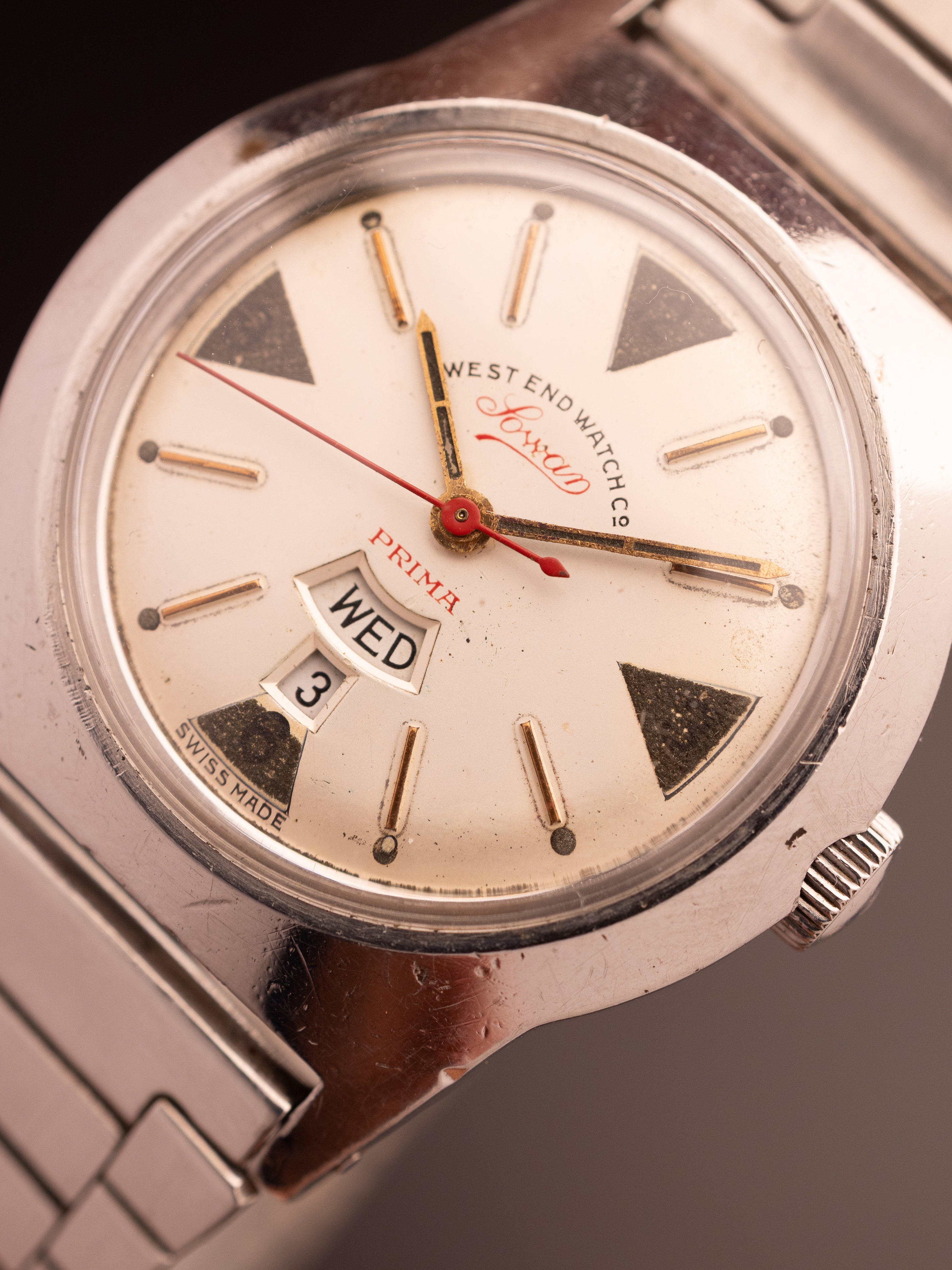 West End Sowar Prima Smiley Super (Ref. D-3752 5595) (34mm; Manual) (Rare)