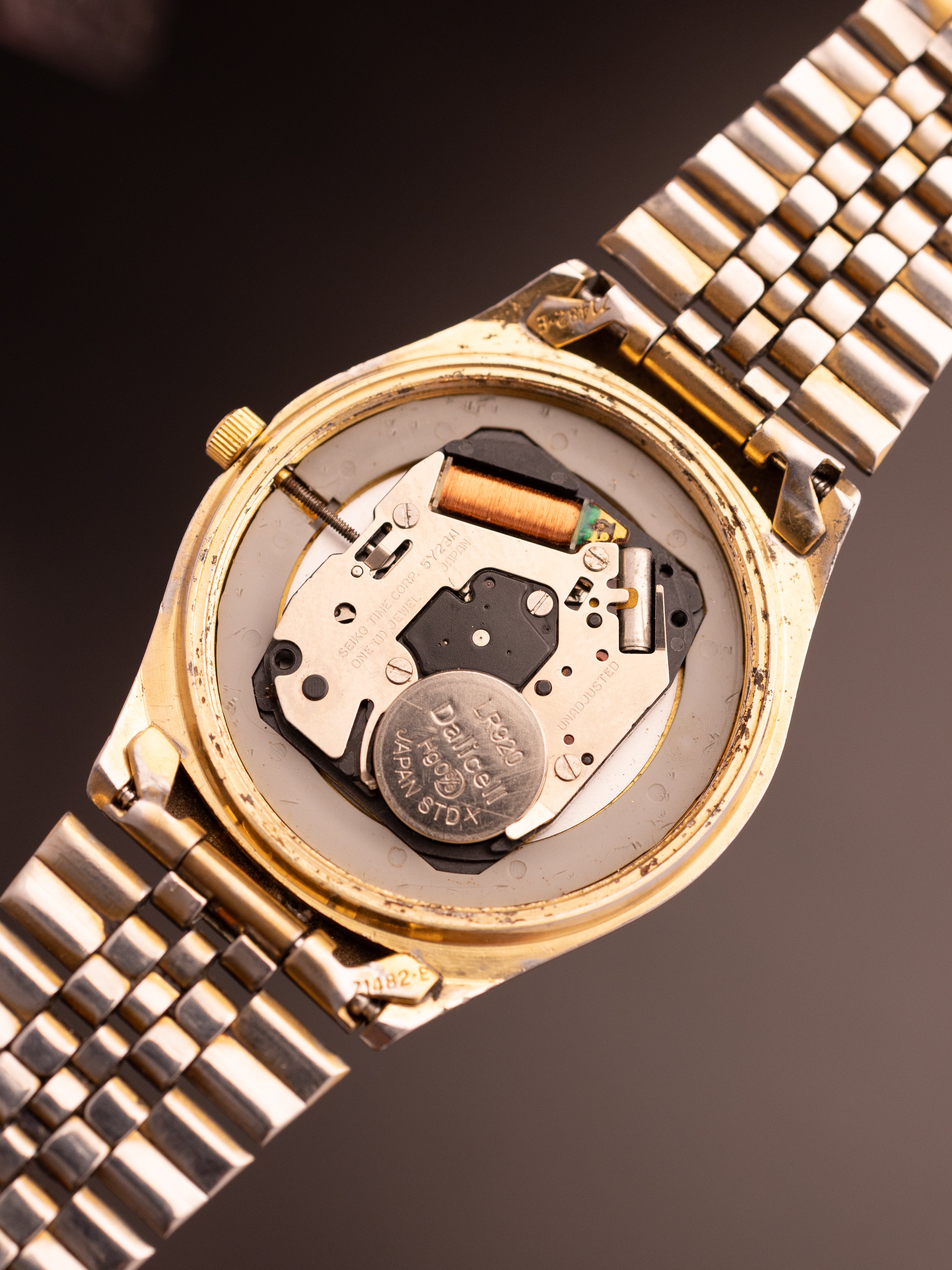 Seiko SQ Gold 120216 (Ref. 5Y23-8040) (34mm; Quartz)