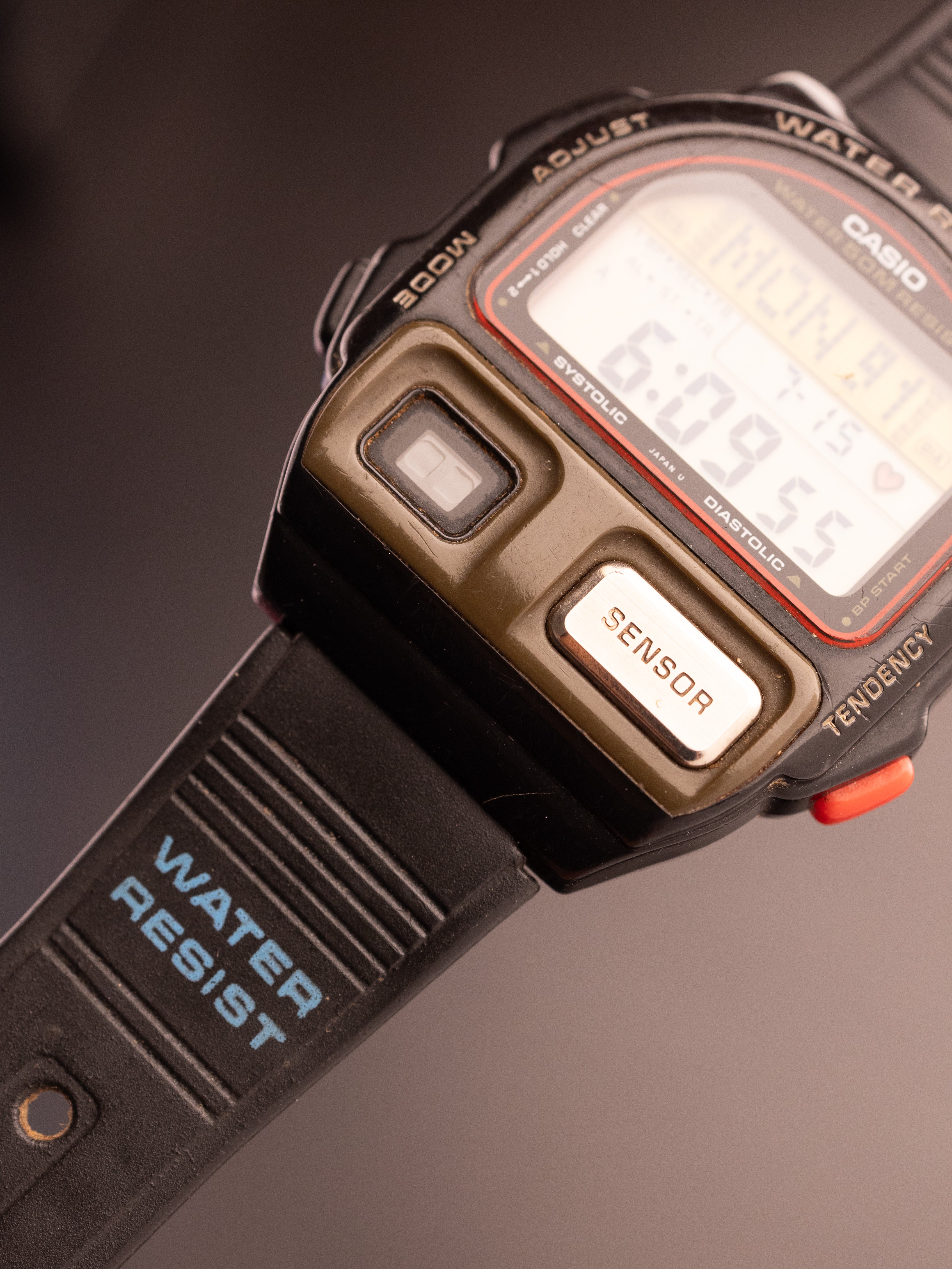 Casio Blood Pressure Monitor Collectable (Ref. BP-100) (40mm; Digital Quartz) (Rare)