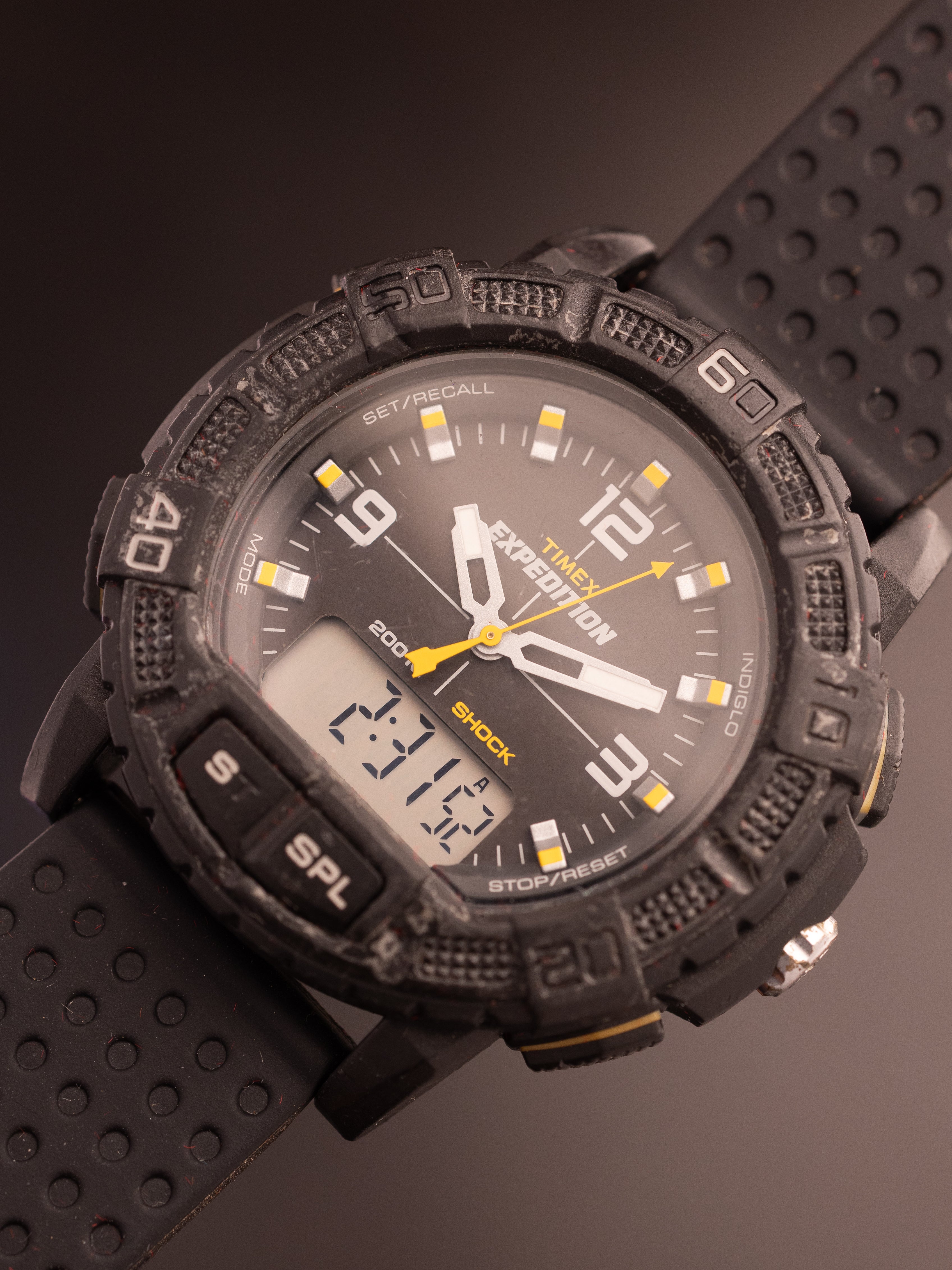 Timex Expedition Double Shock Black (Ref. 939-02) (48mm; Quartz)