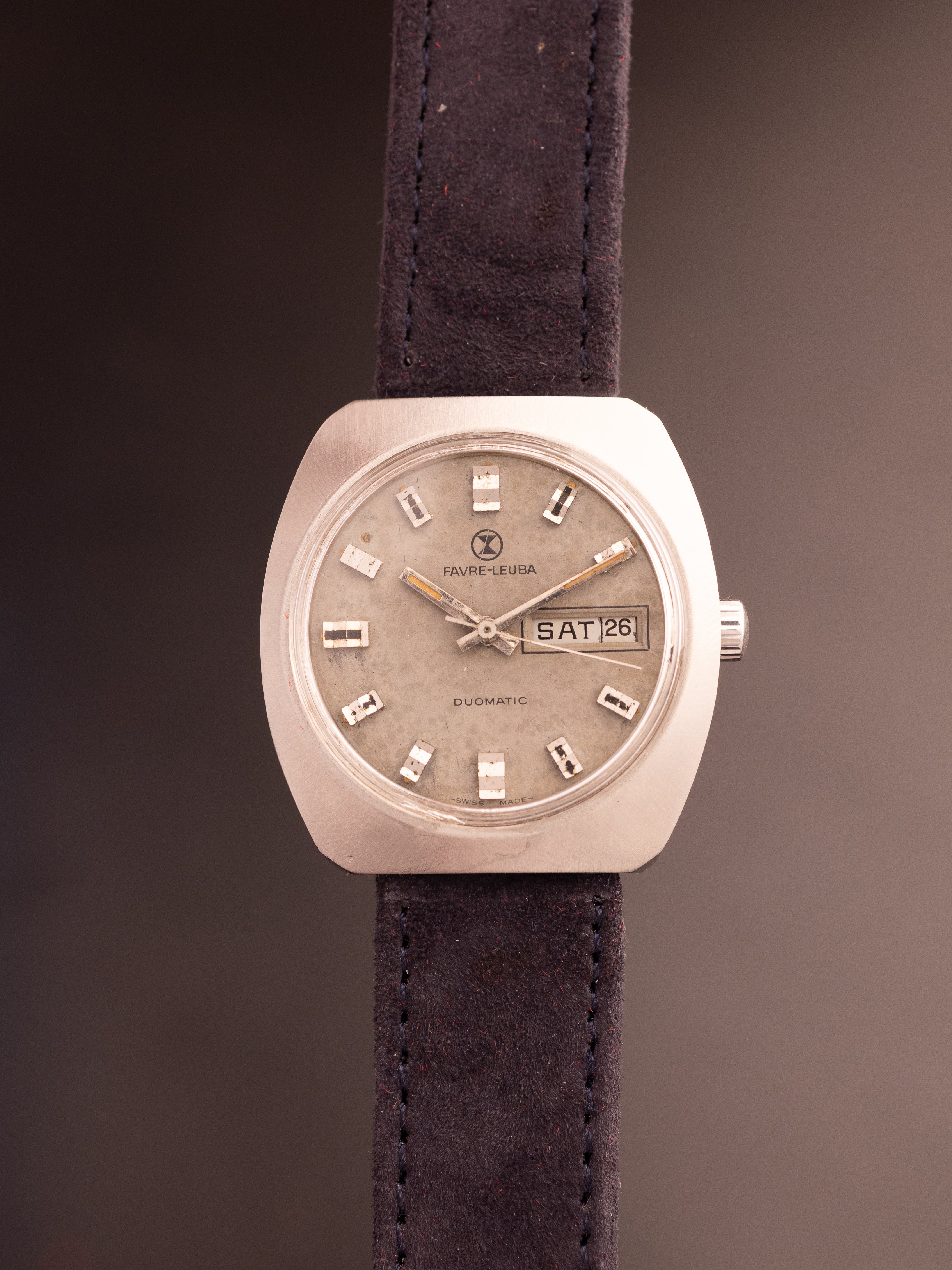 Favre Leuba Duomatic Grey (Ref. 75033) (36mm; Automatic)