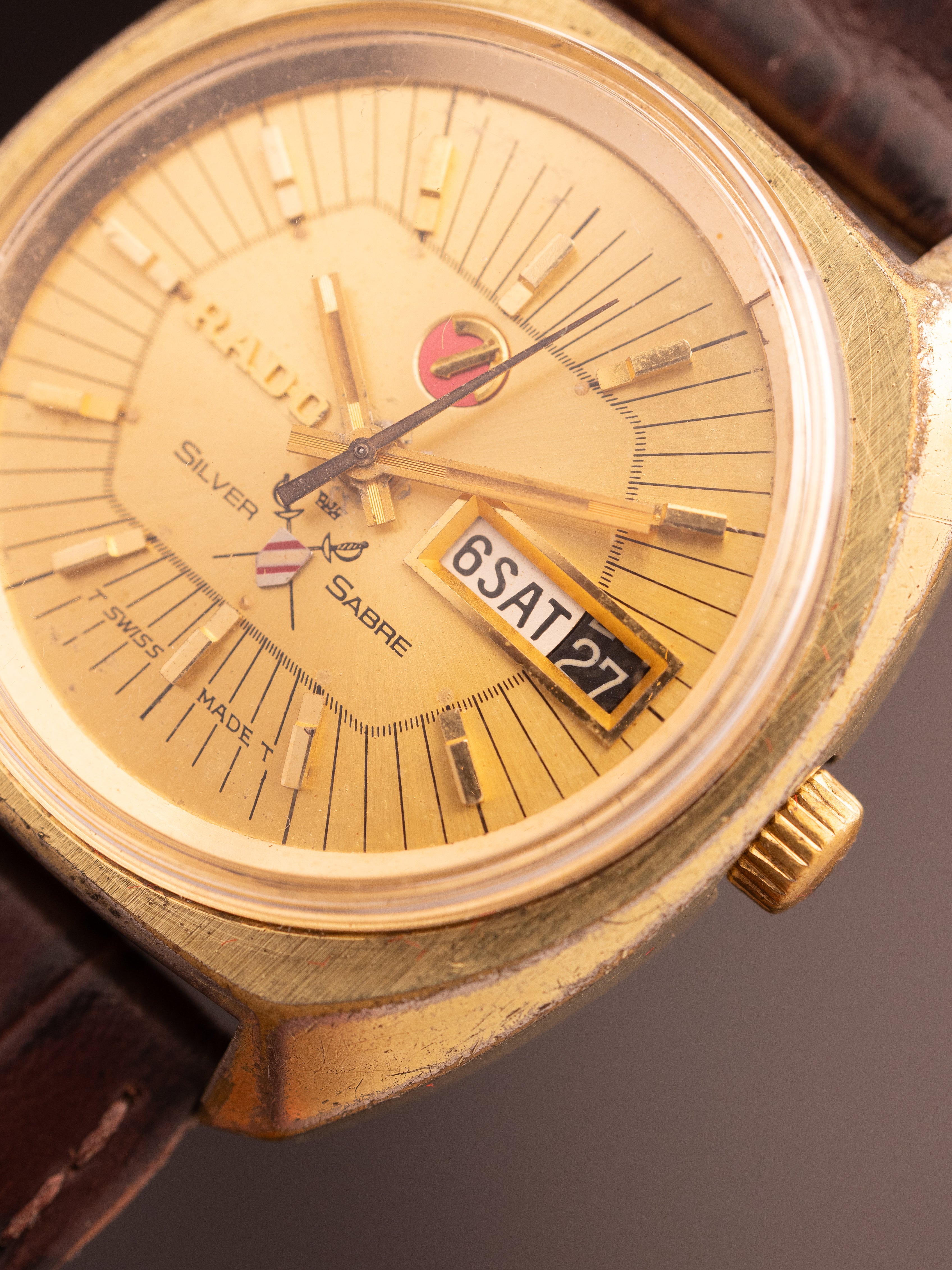 Rado Silver Sabre Gold Super (Ref. Unknown) (35mm; Automatic) (Rare)