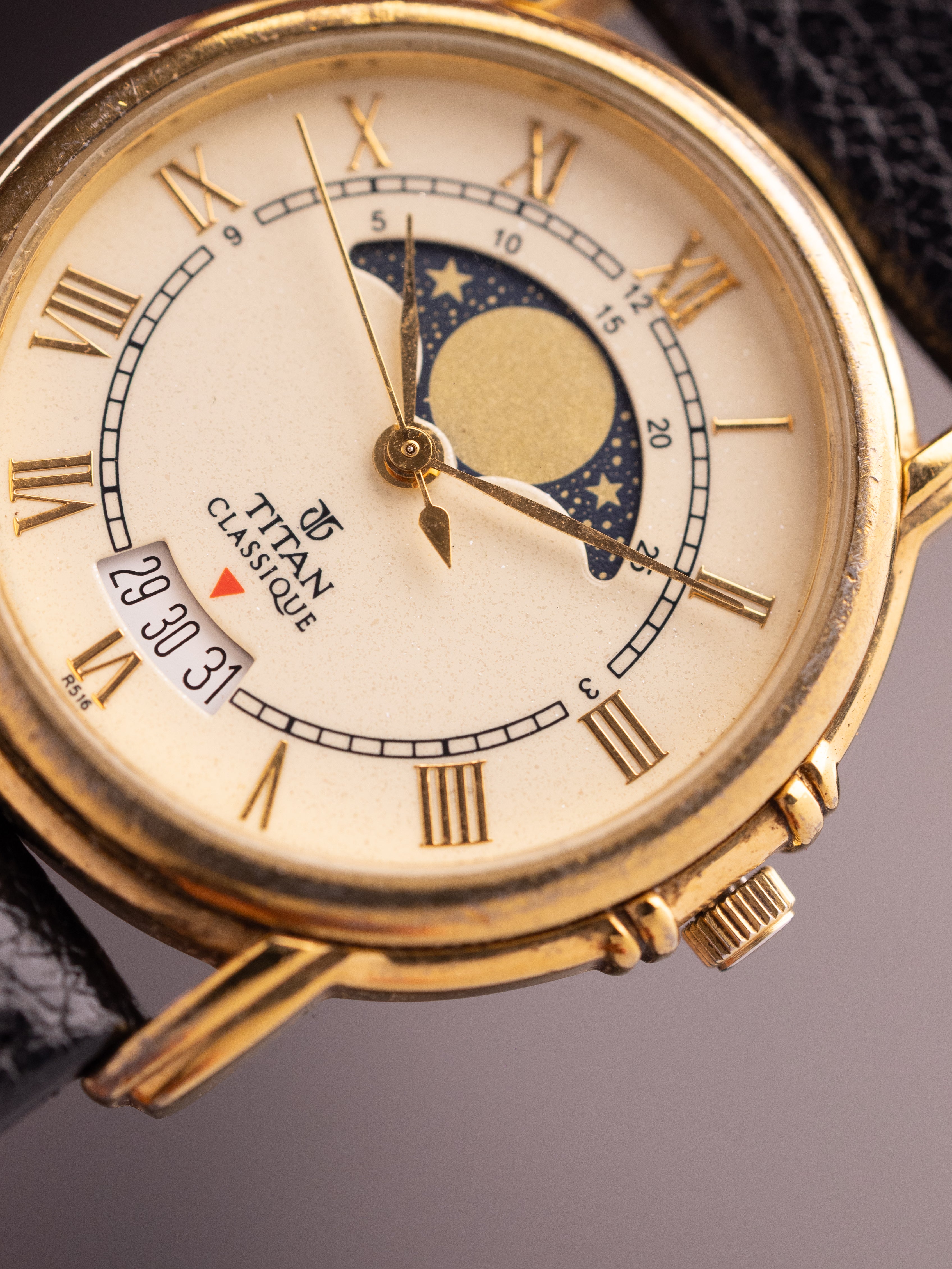 Titan Classique Smiley Moonphase (Ref. 668YAA) (33mm; Quartz)