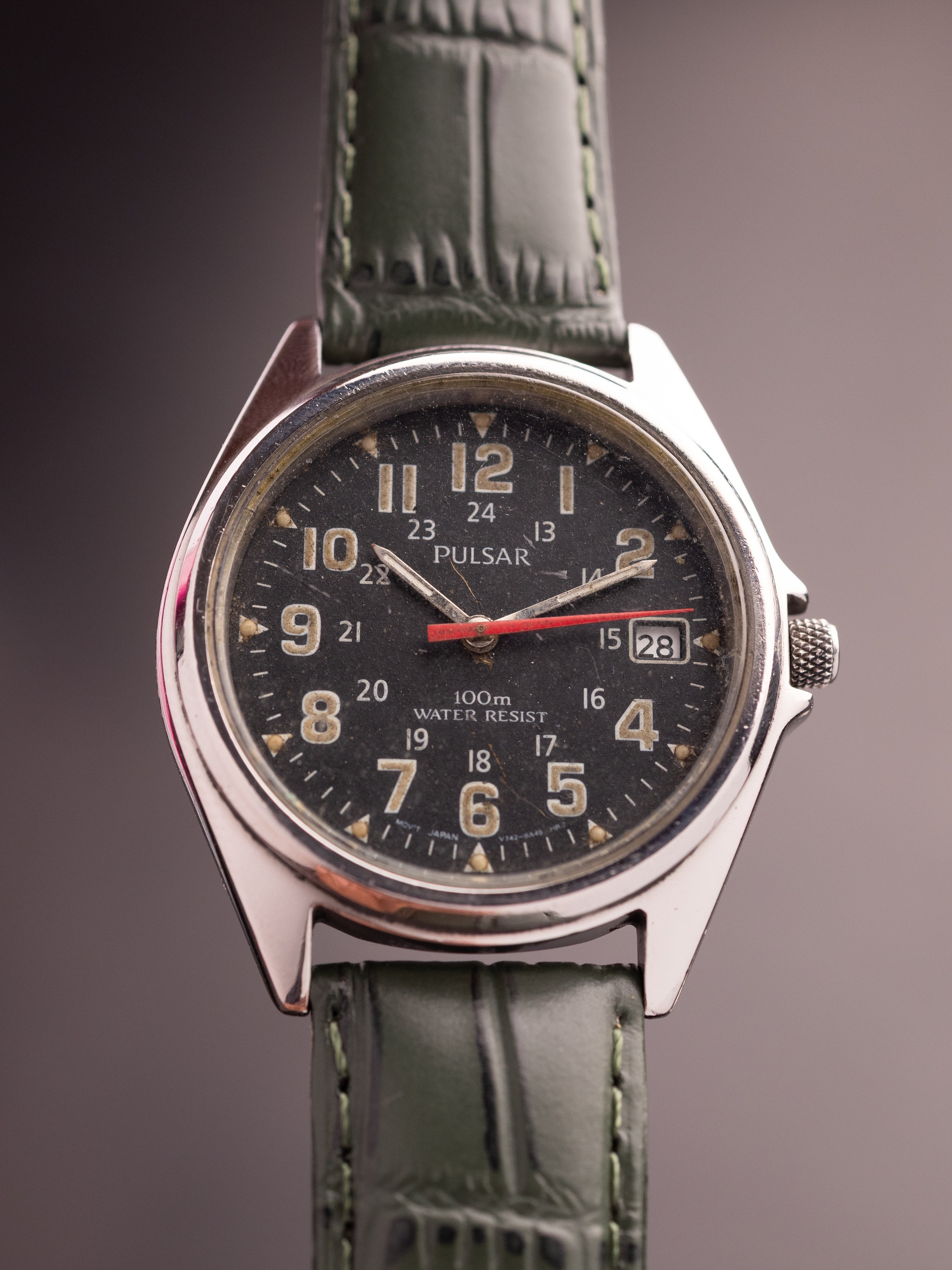 Pulsar Railway Time 160589 (Ref. V742-8A10) (37mm; Quartz)