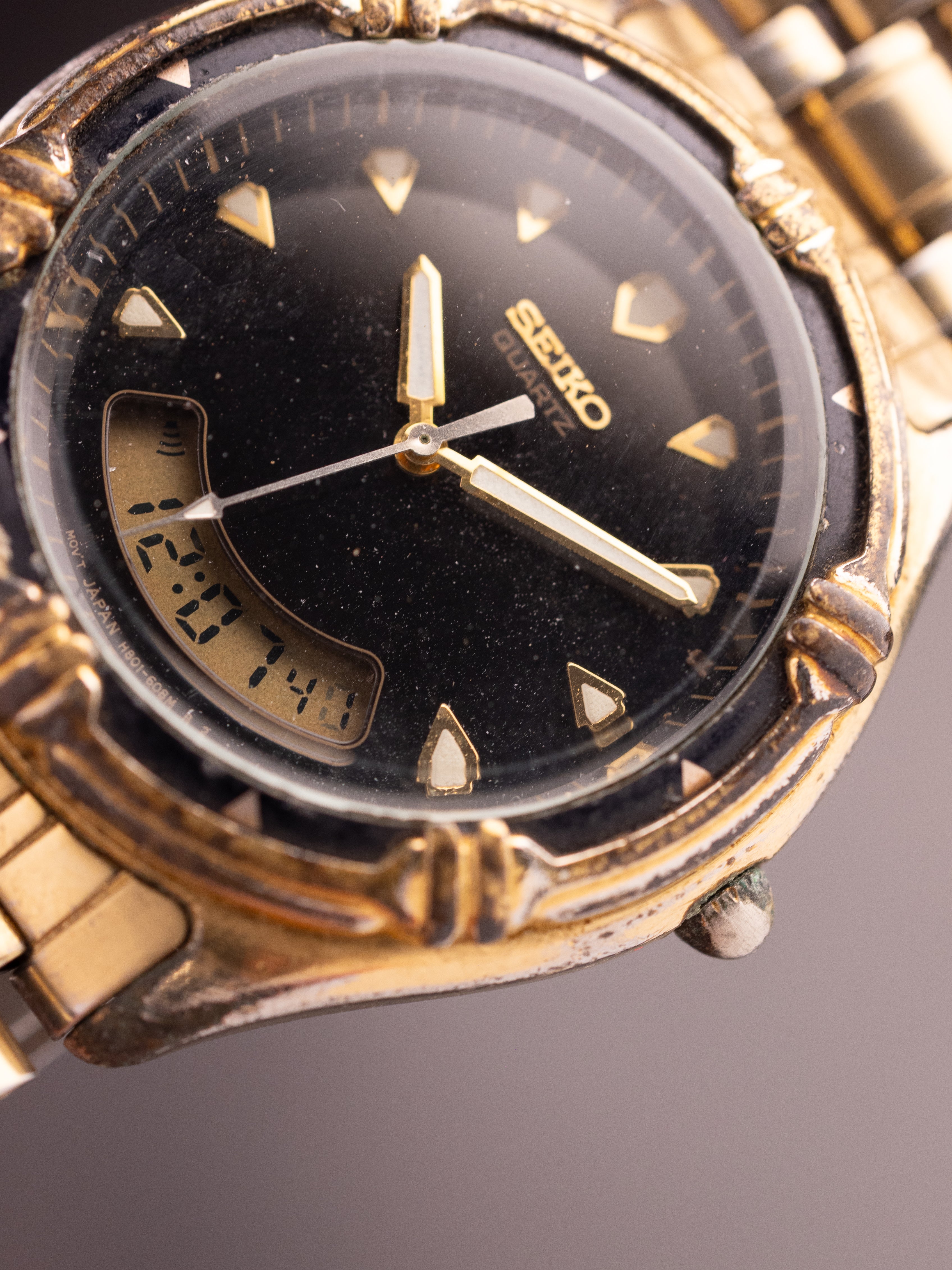 Seiko Dual Display 410331 (Ref. H801-6098) (39mm; Quartz)