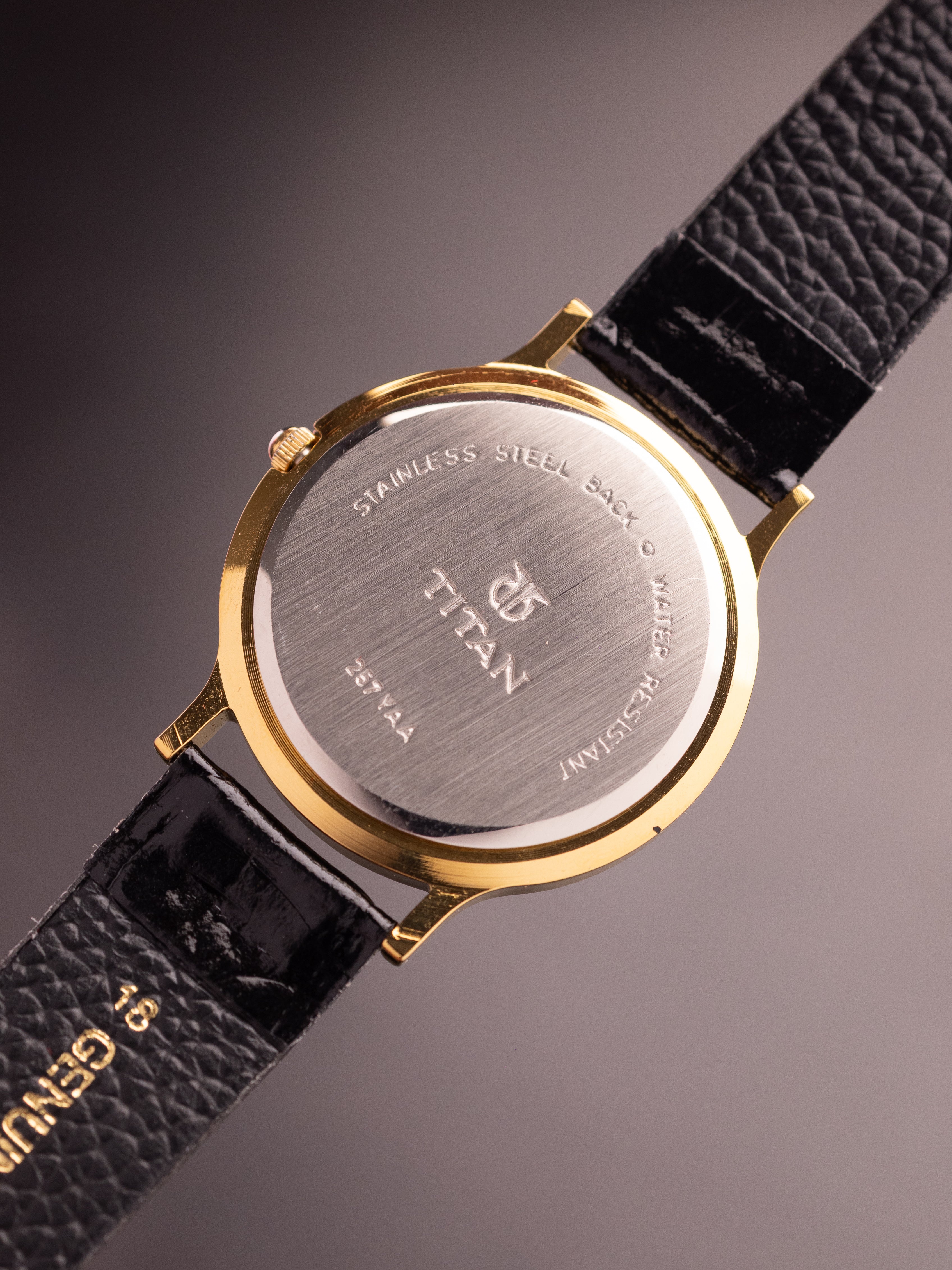 Titan Triple Calendar Moonphase (Ref. 257YAA) (36mm; Quartz)