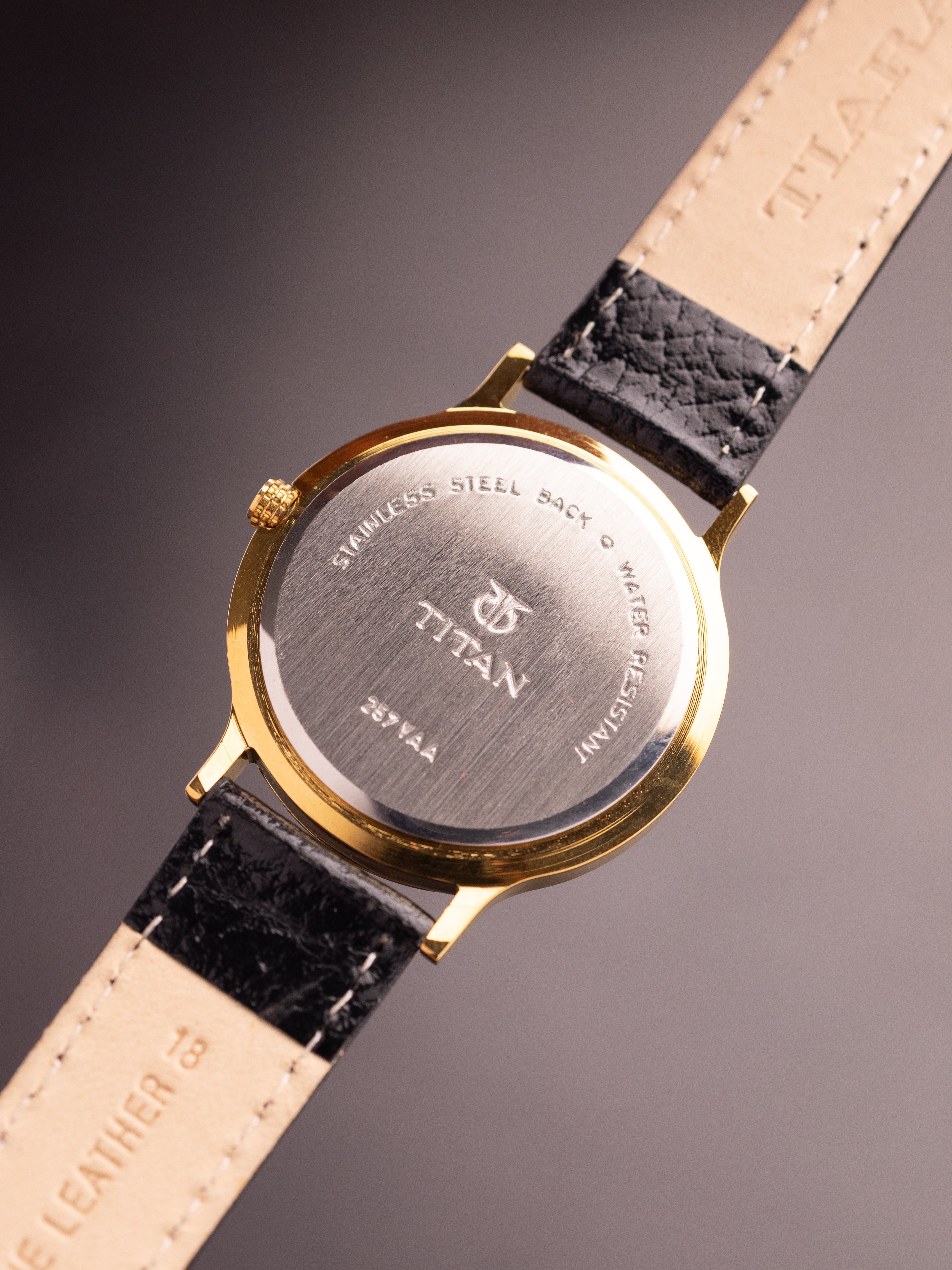 Titan Triple Calendar Moonphase (Ref. 257YAA) (36mm; Quartz) (Rare)