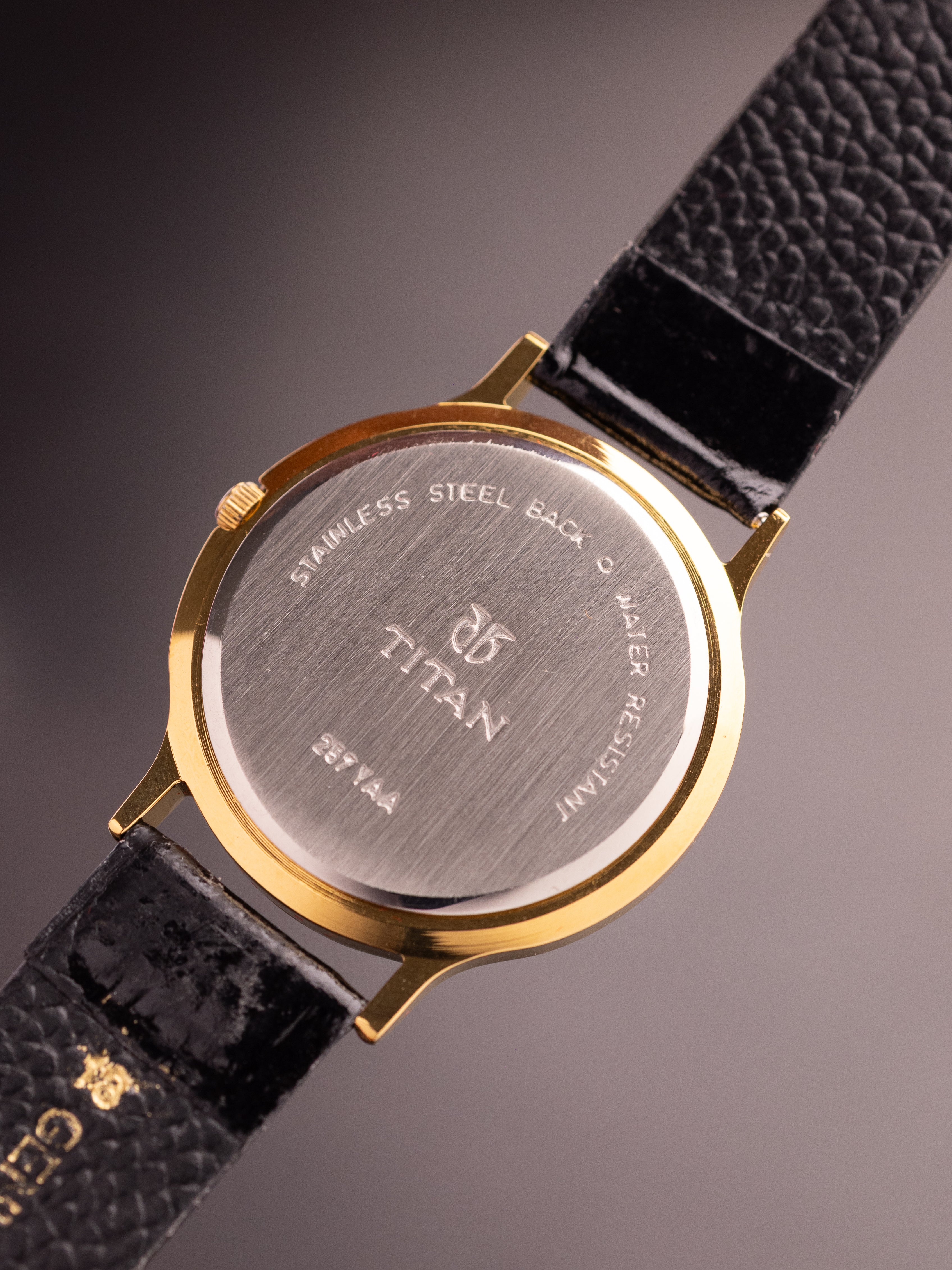 Titan Triple Calendar Moonphase (Ref. 257YAA) (36mm; Quartz) (Rare)