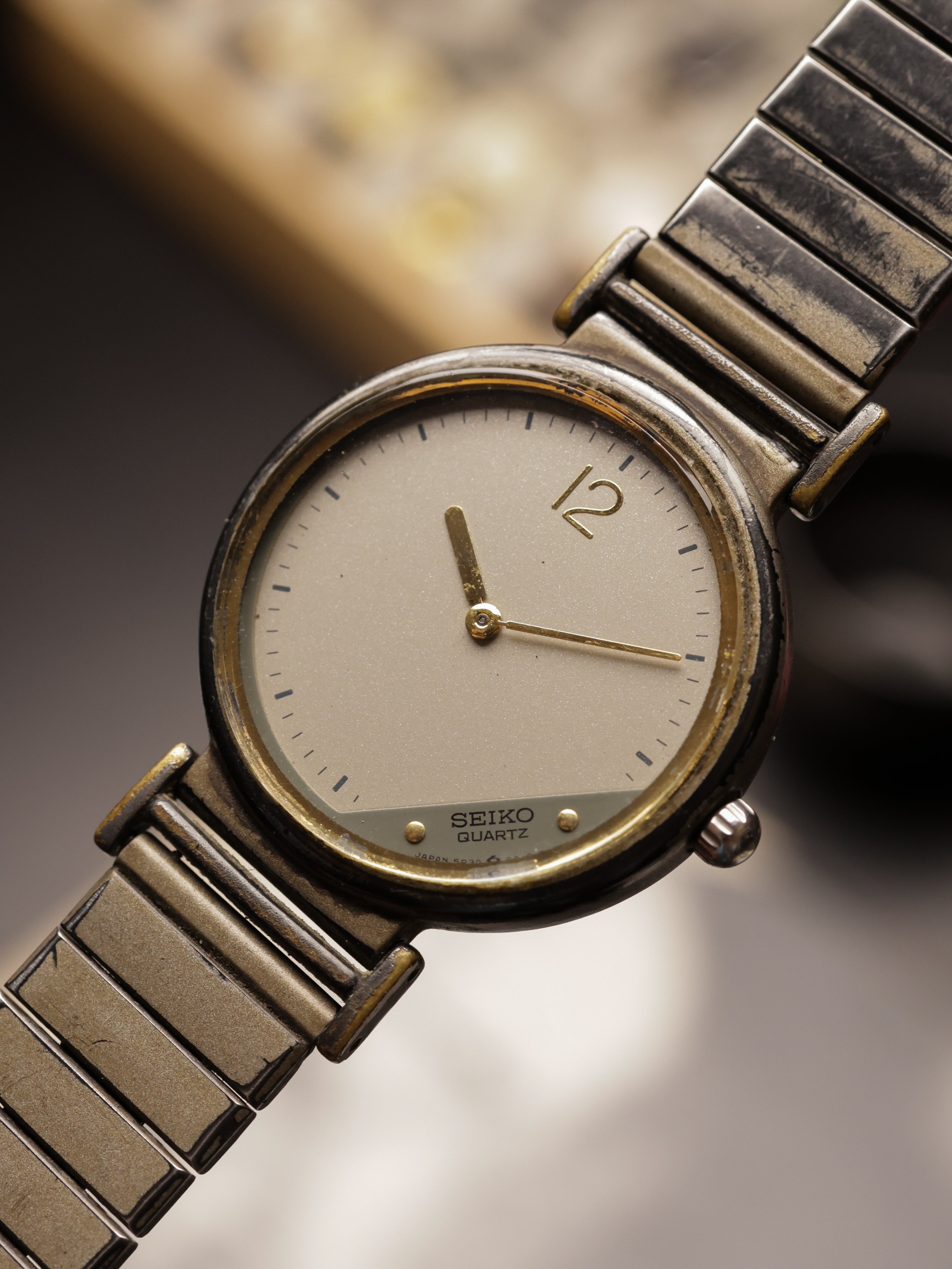 Seiko-[34mm] Quartz (Ref. 5P30 6A0B)