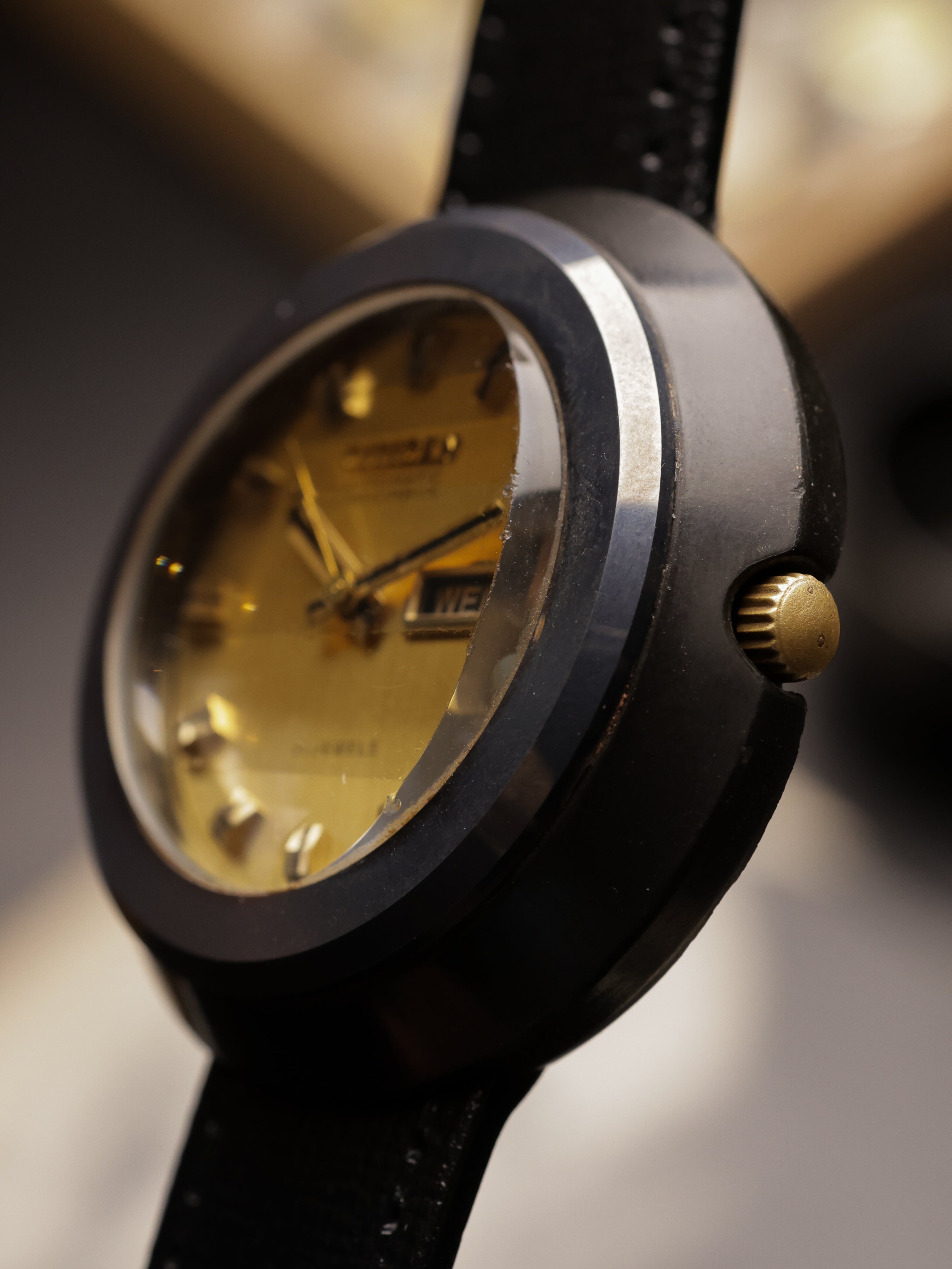 Citizen Helmet-[42mm] Automatic (Ref. 4-650972K) Titanium Bezel, PVD Coated Case (Rare, Collectible)