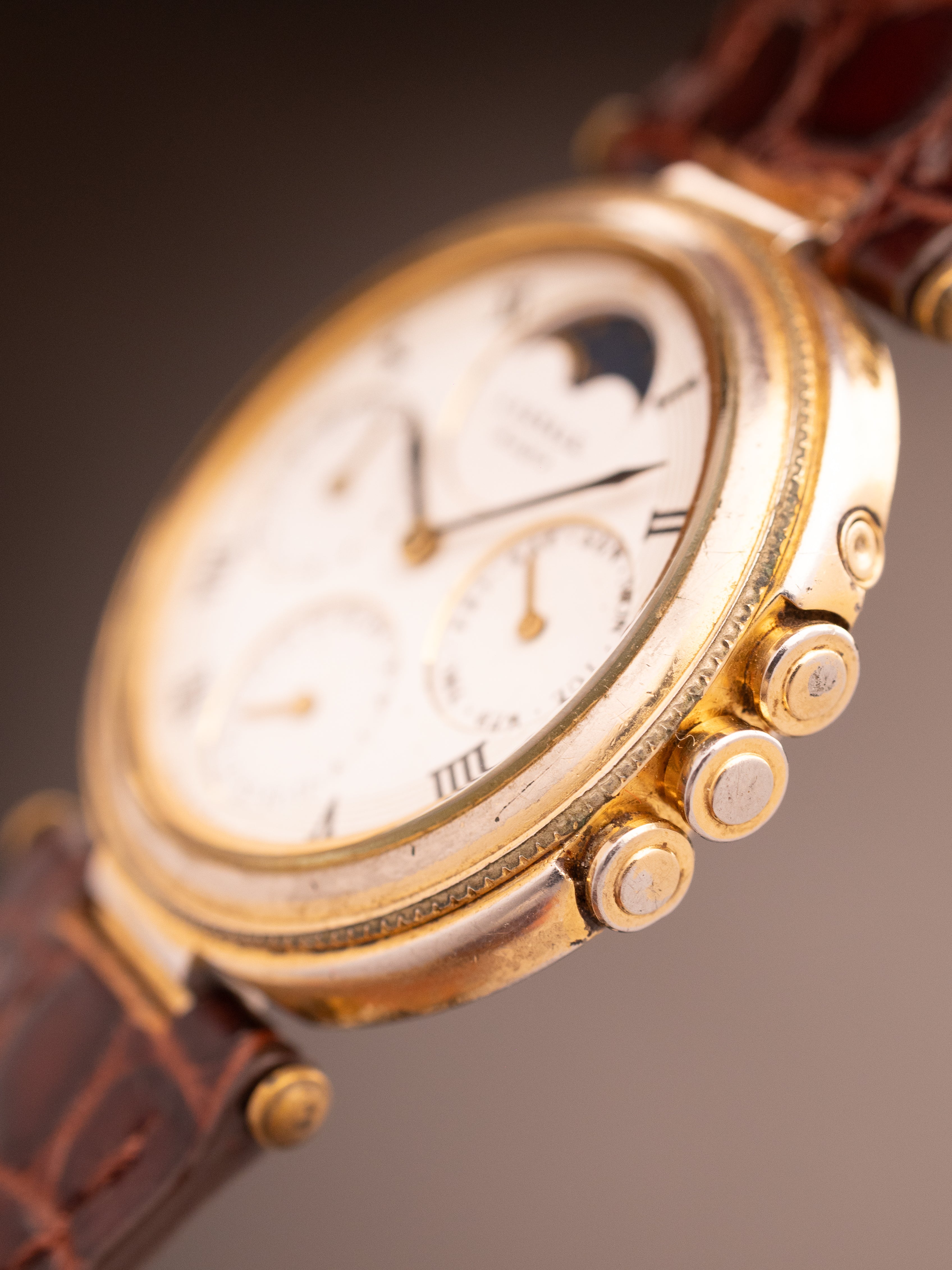 Seiko Lassale Triple Calendar Moonphase 960312 (Ref. 7F68) (34mm; Quartz)