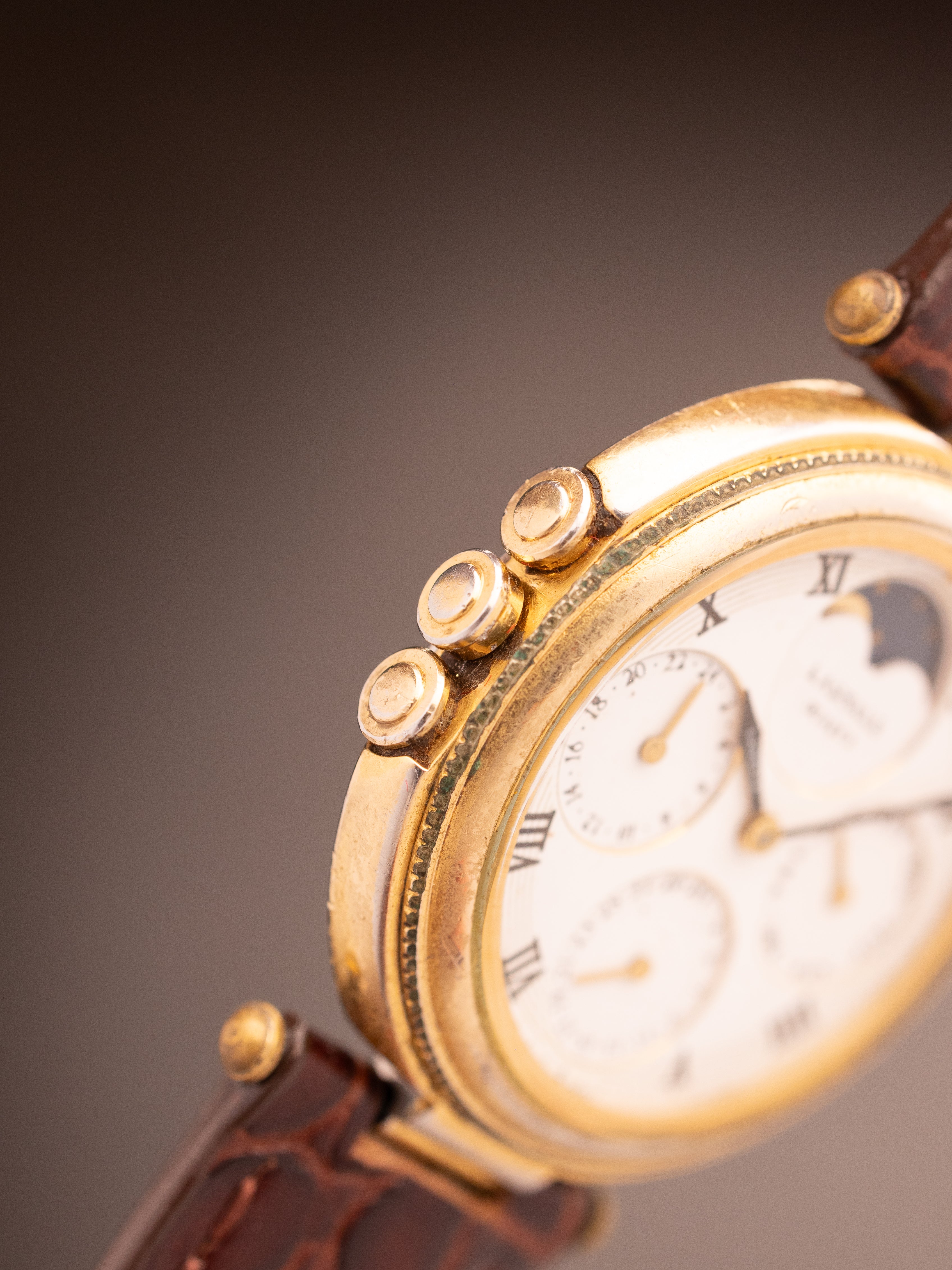 Seiko Lassale Triple Calendar Moonphase 960312 (Ref. 7F68) (34mm; Quartz)