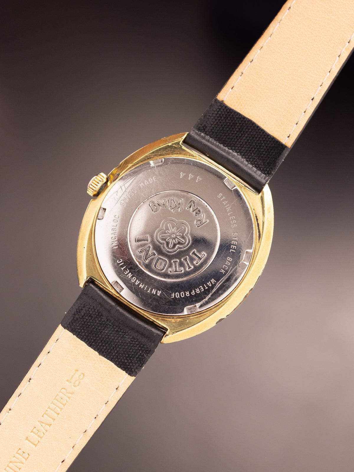 Titoni Ray King 444 Titoflex Super (Ref. 444) (36mm; Manual) Rare