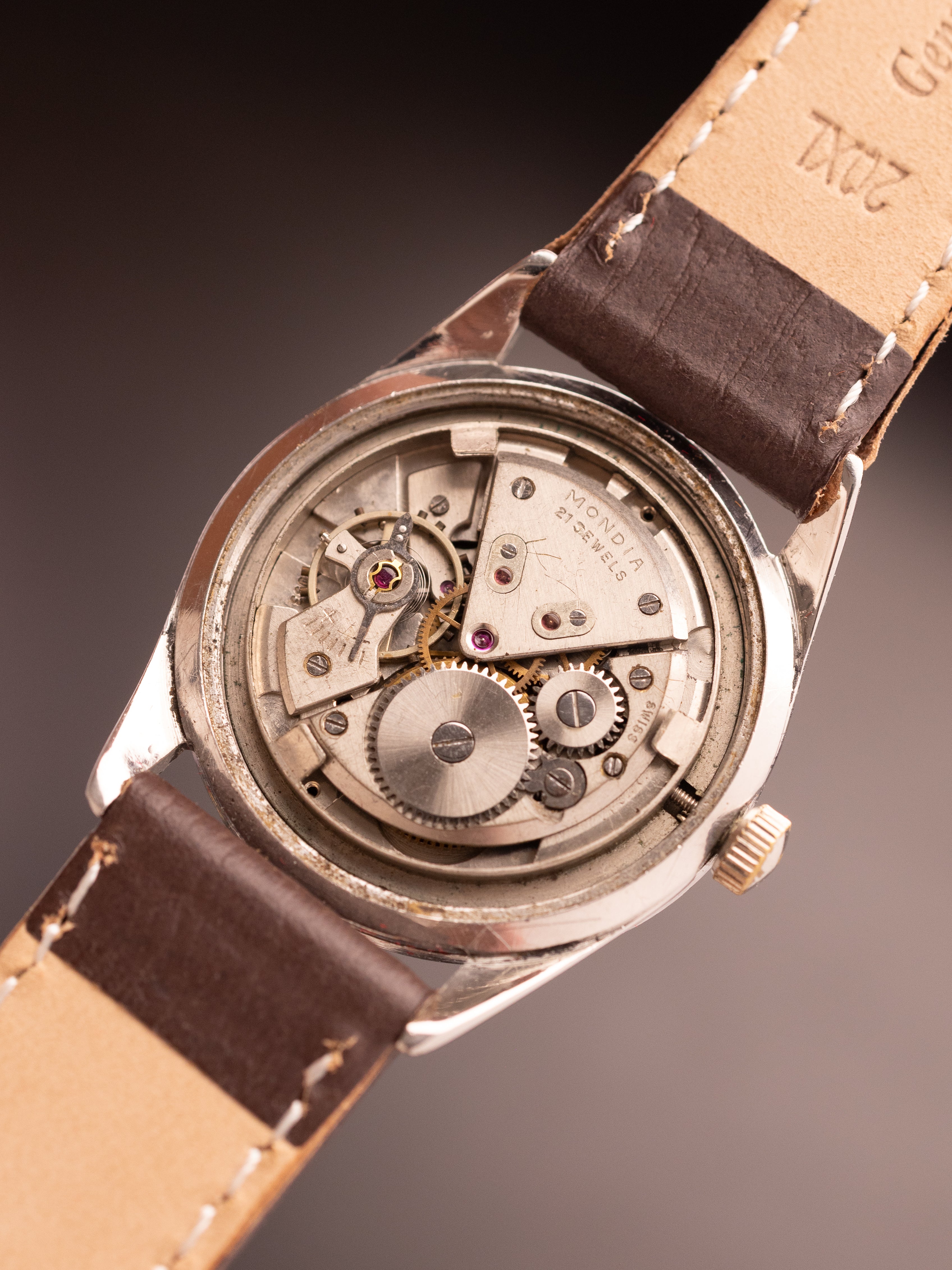 Mondia 17 Jewels Dater (Ref. Unknown) (34mm; Manual)