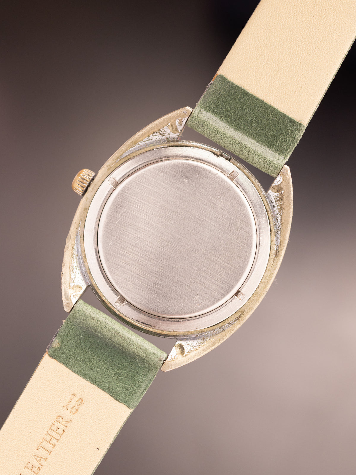 Sekonda Tonneau 17 Jewels Green Hands (Ref. Unknown) (36mm; Manual)