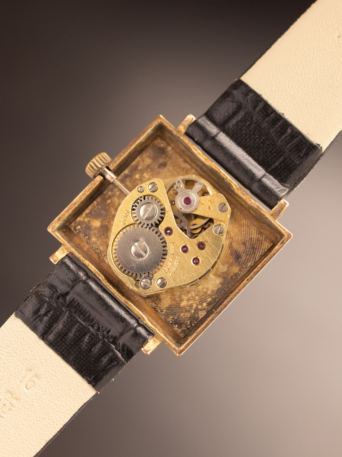 Henri Sandoz & Fils 17 Jewels Gold (Ref. 462X-31) (25mm; Manual)