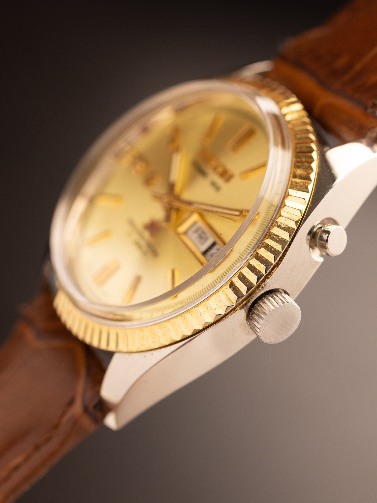 RICOH Dynamic Wide Fluted Bezel Super Mint (Ref. 613009) (35mm; Automatic) (Rare)