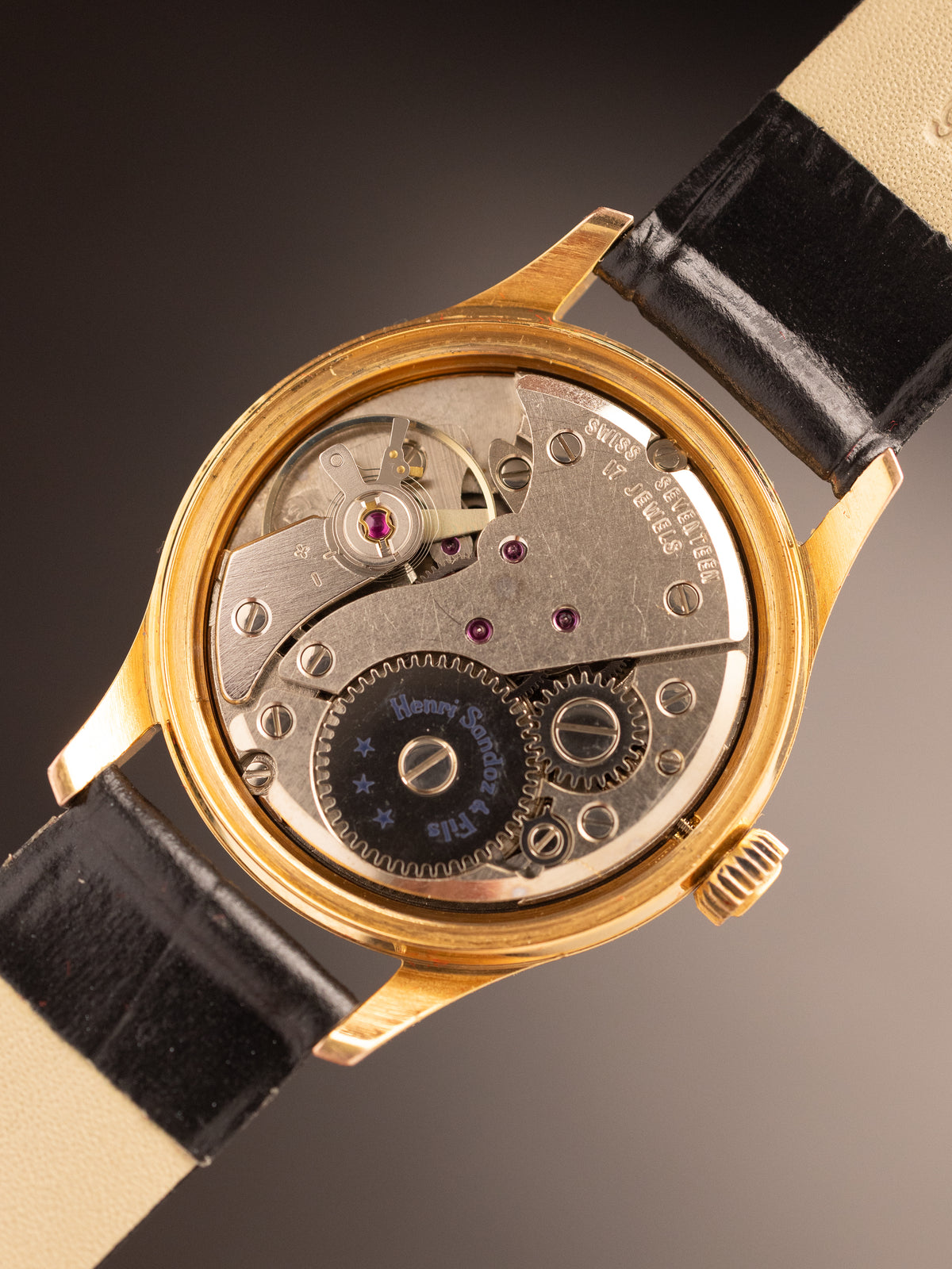 Henri Sandoz & Fils 20 Micron Gold NOS (Ref. ) (31mm; Manual) (Very Rare)