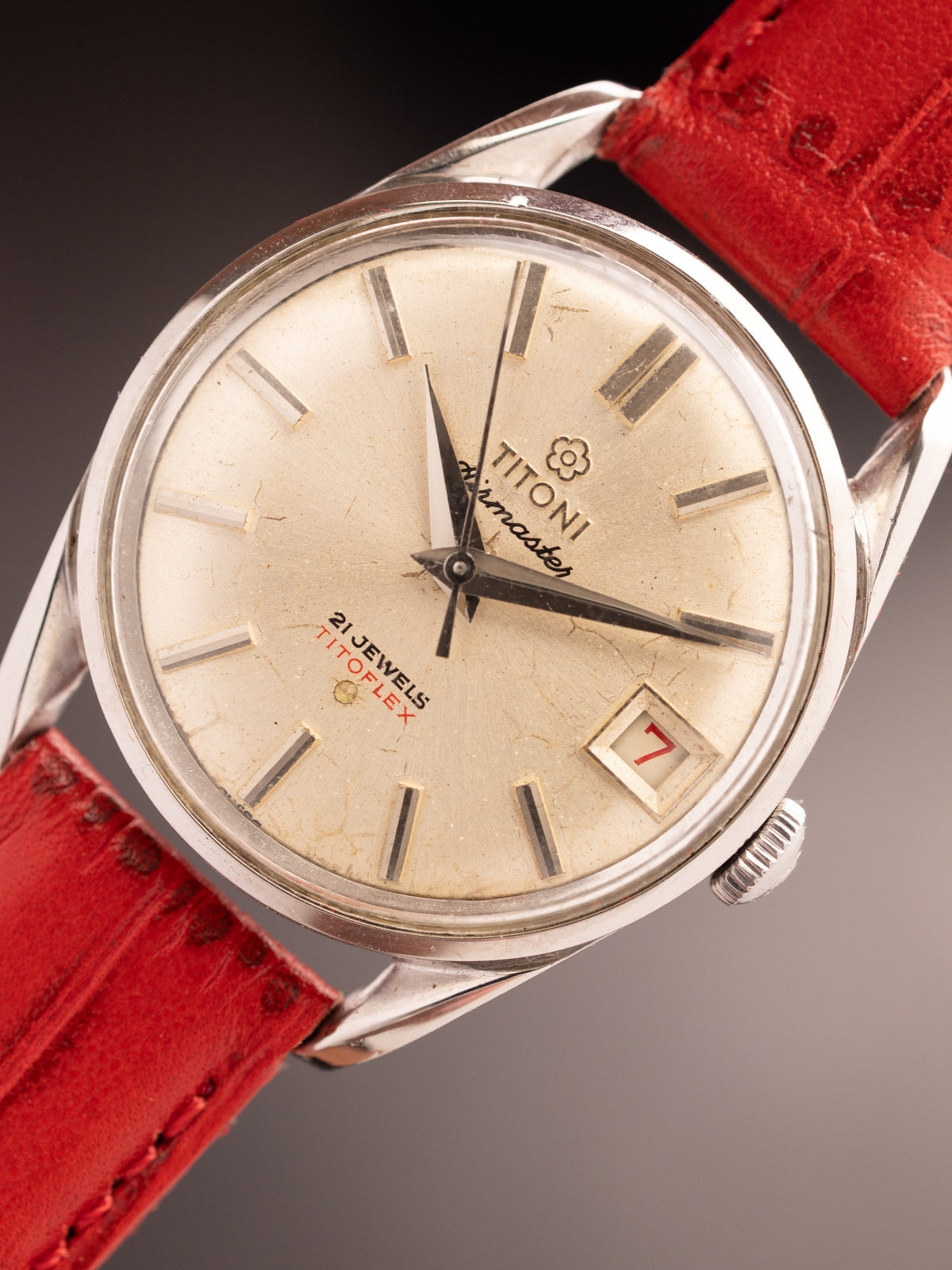 Titoni Airmaster Titoflex Dater Super Mint (Ref. 3031-310) (30mm; Manual)