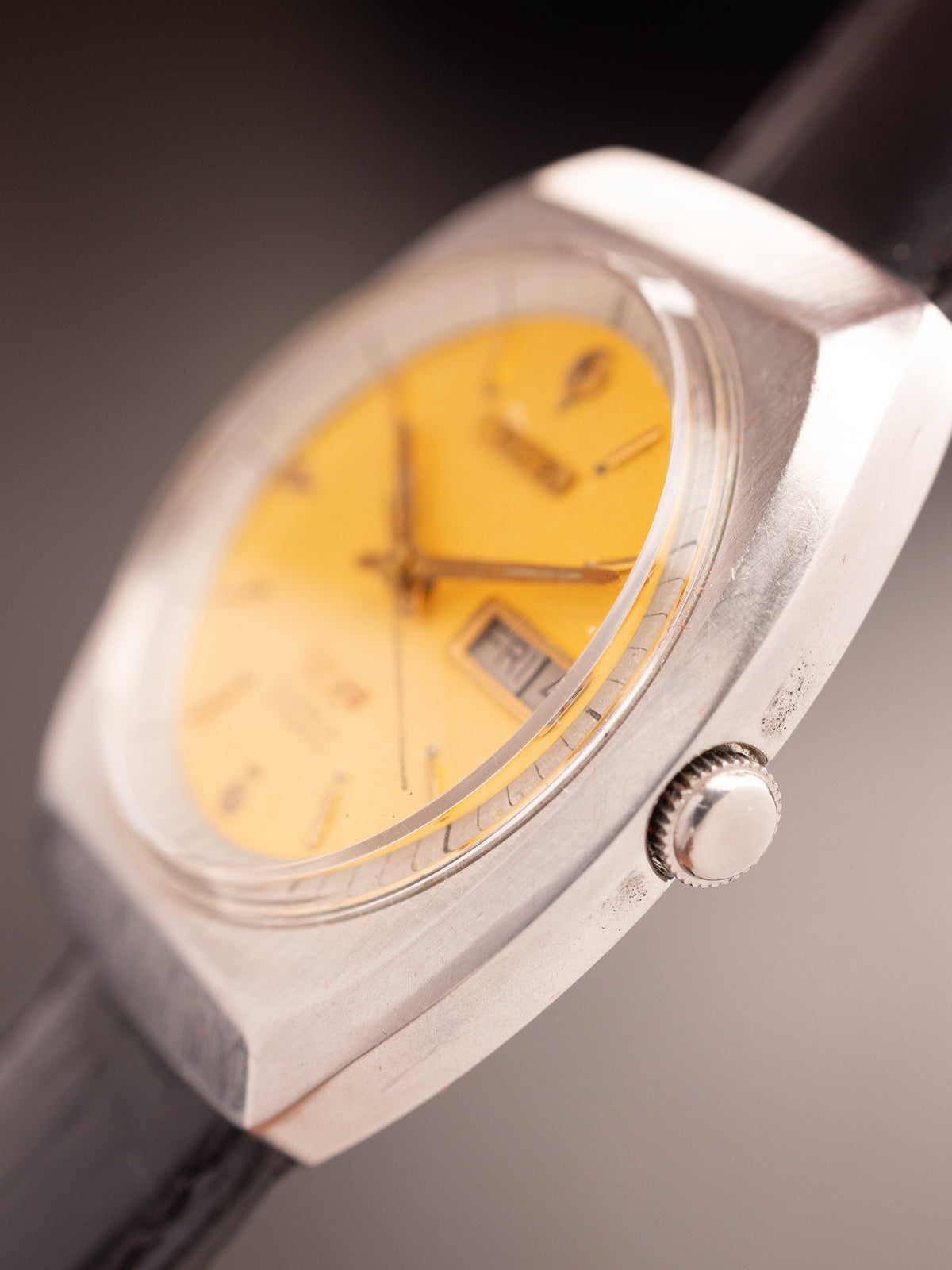 Citizen Flag 21 Jewel Devnagiri Font 91000588 (Ref. 4-038908 SMK) (36mm; Automatic) Rare