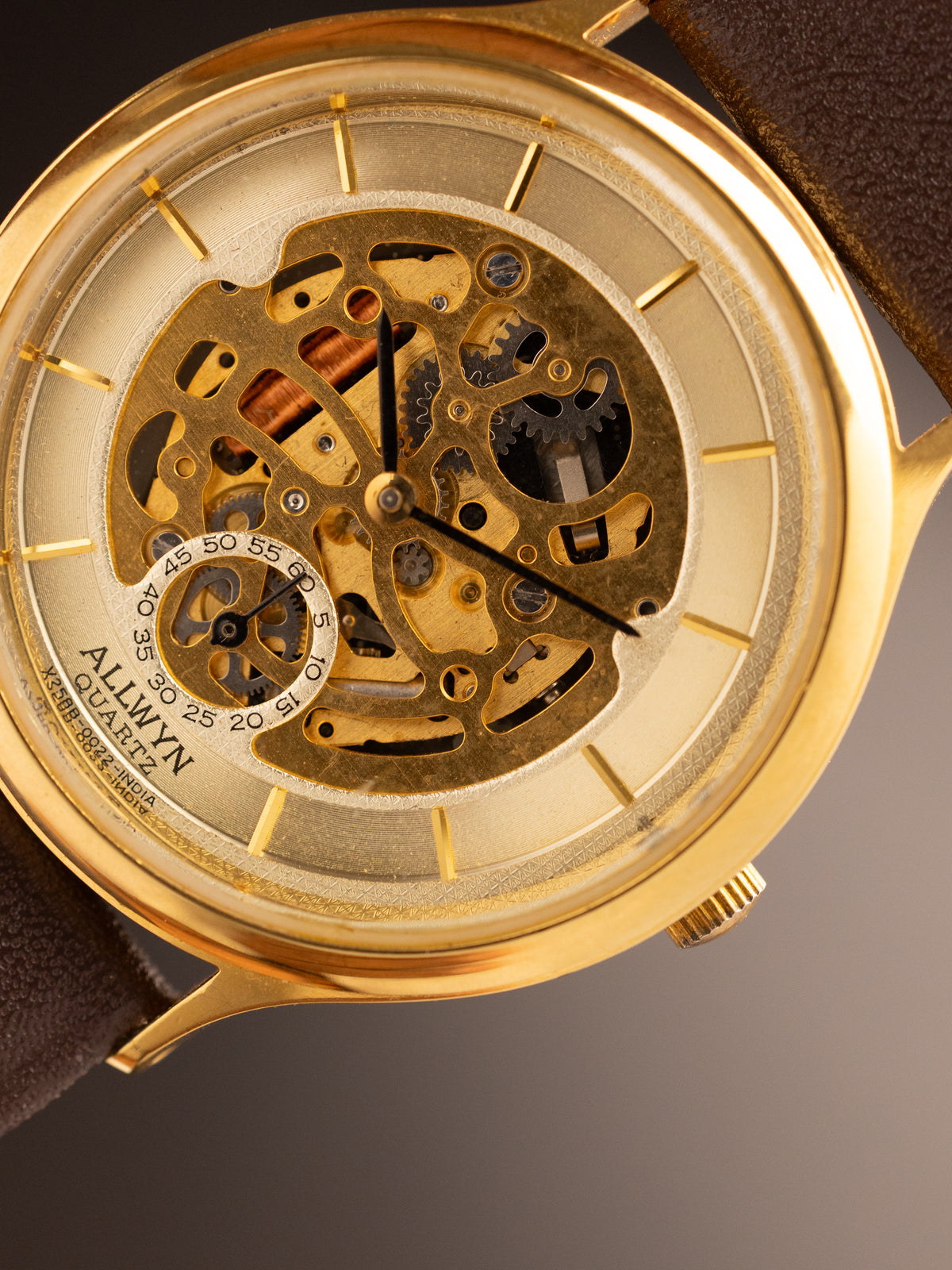 Allwyn Skeleton NOS (Ref. V258B-8050) (31mm; Quartz)
