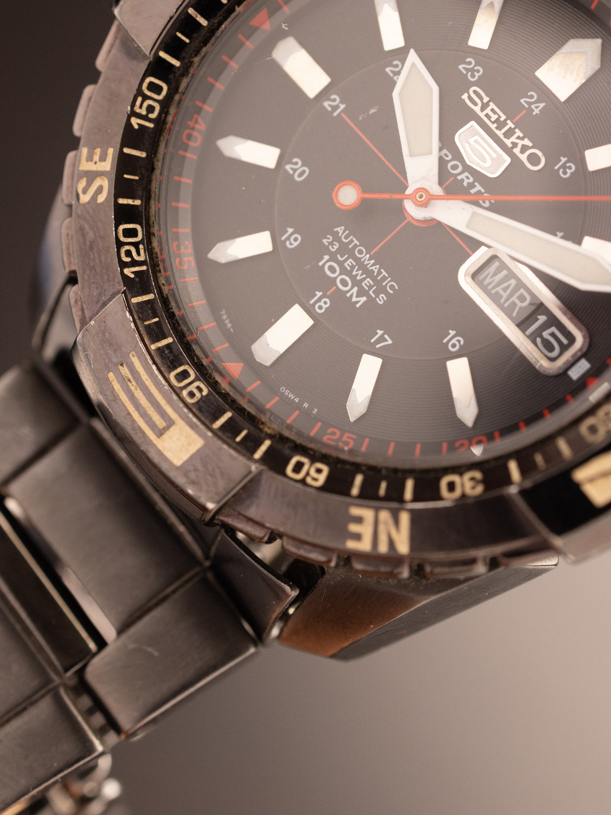 Seiko 5 Sports Compass Bezel SNZJ11K1 (Ref. 7S36-04M0) (44mm; Automatic)