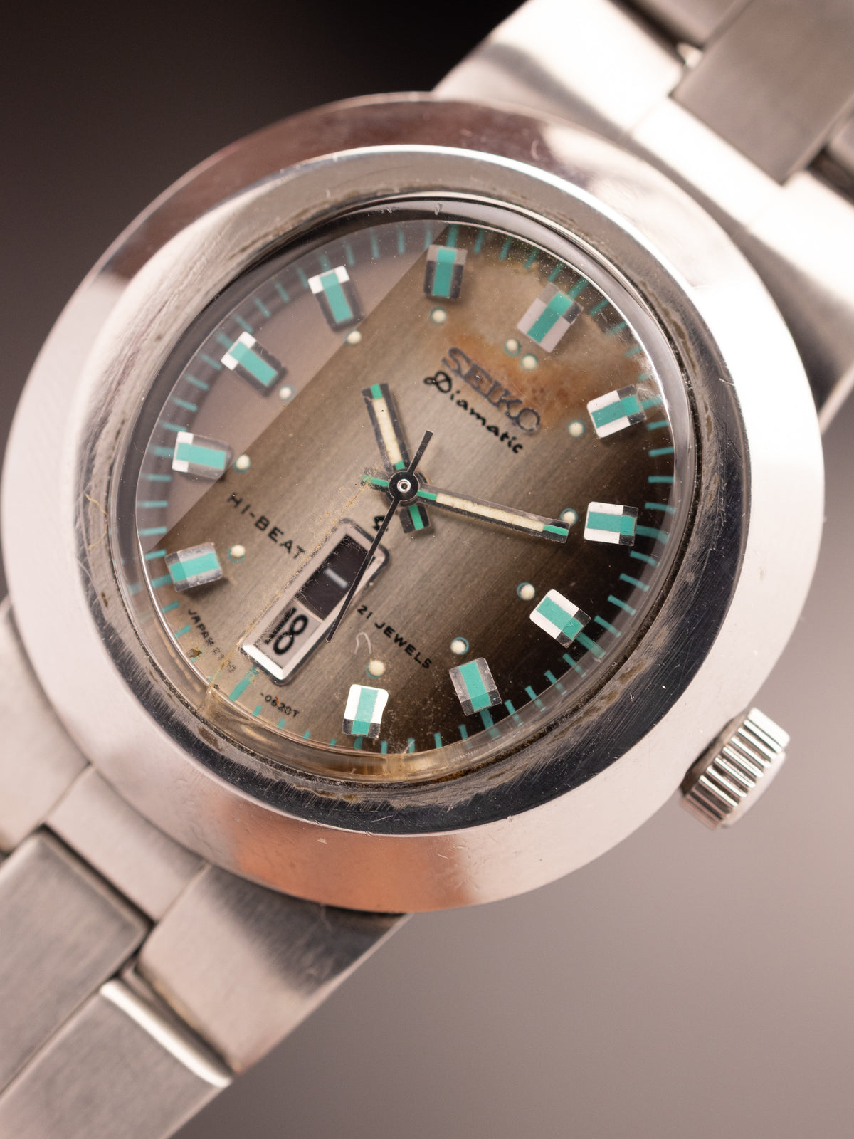 Seiko Diamatic Oval Case Kanji Font Super 392210 (Ref. 2706-7060) (29mm; Automatic) Rare