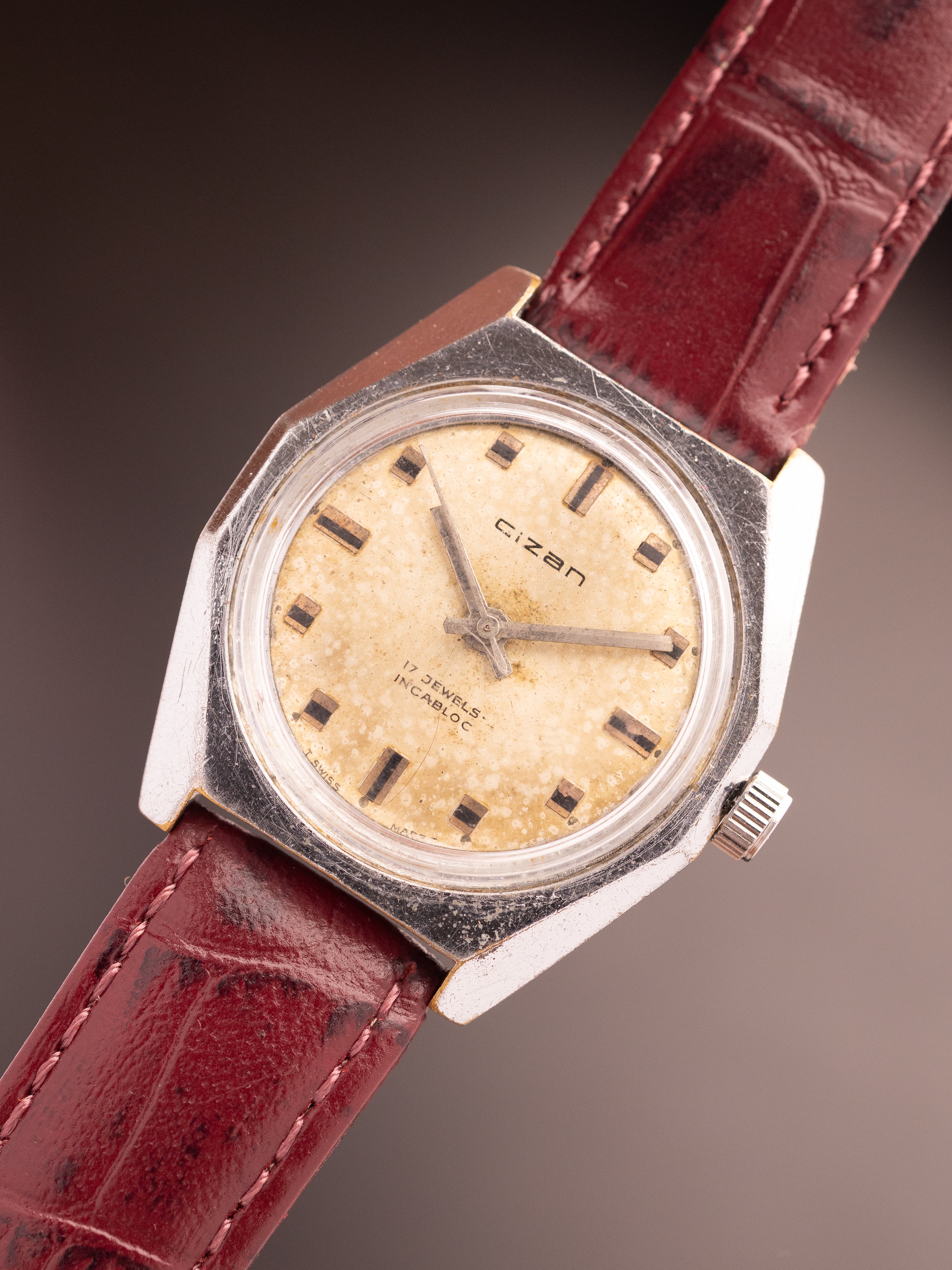 Cizan 17 Jewels Incabloc (Ref. Unknown ) (34mm; Manual)