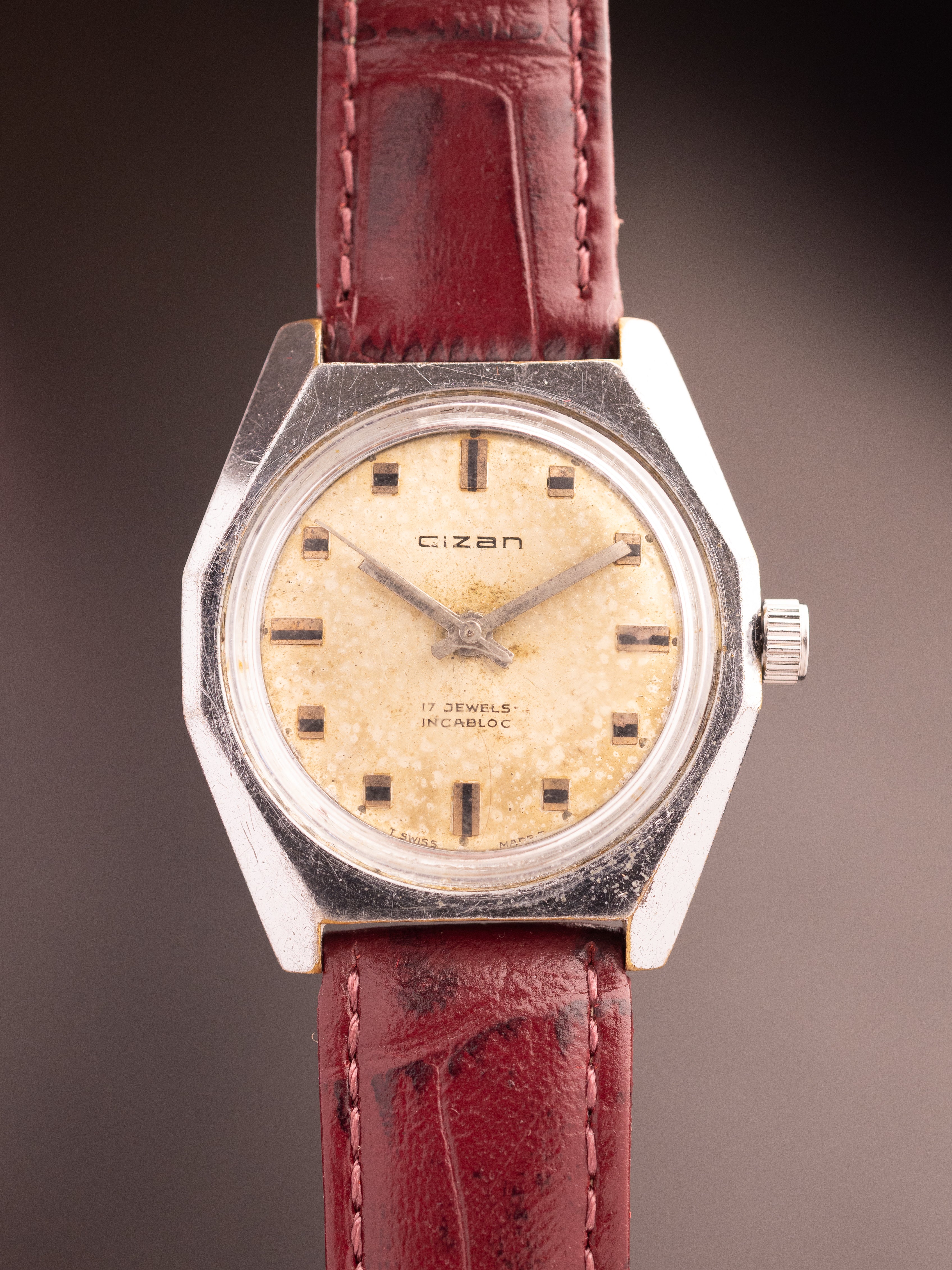 Cizan 17 Jewels Incabloc (Ref. Unknown ) (34mm; Manual)