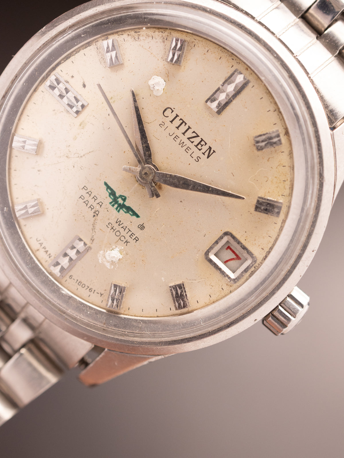 Citizen Green Eagle Parawater 63-1094 (Ref. 4-180682 K) (36mm; Manual) Rare