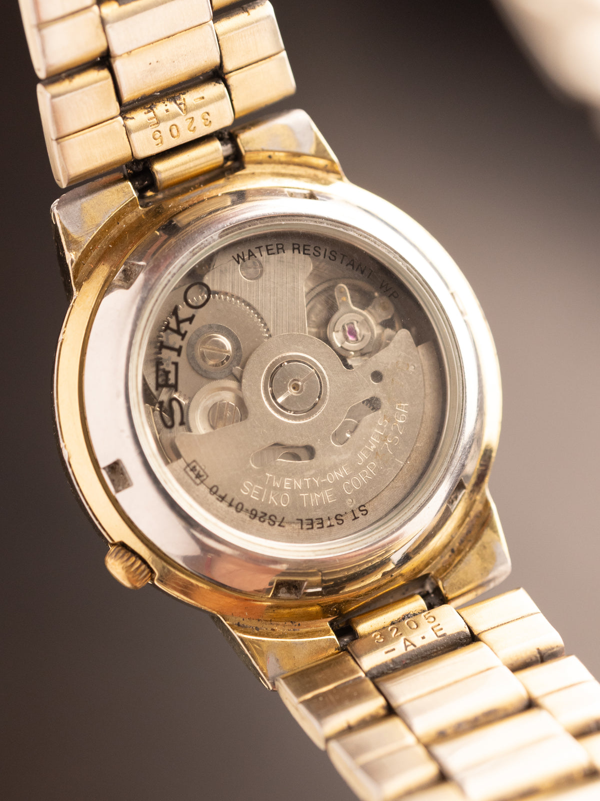 Seiko 5 Gold SNKL88K1 TBC (Ref. 7S26-01F0) (36mm; Automatic) (Rare)