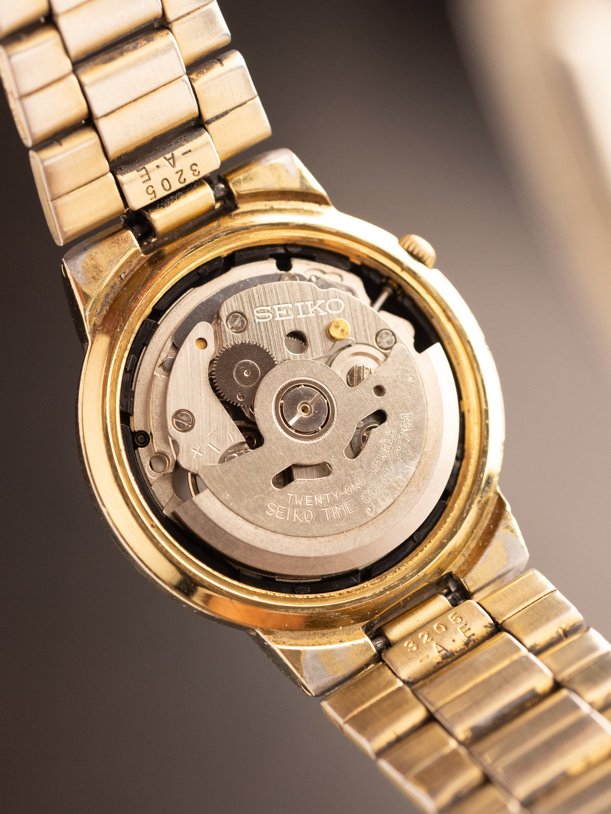 Seiko 5 Gold SNKL88K1 TBC (Ref. 7S26-01F0) (36mm; Automatic) (Rare)