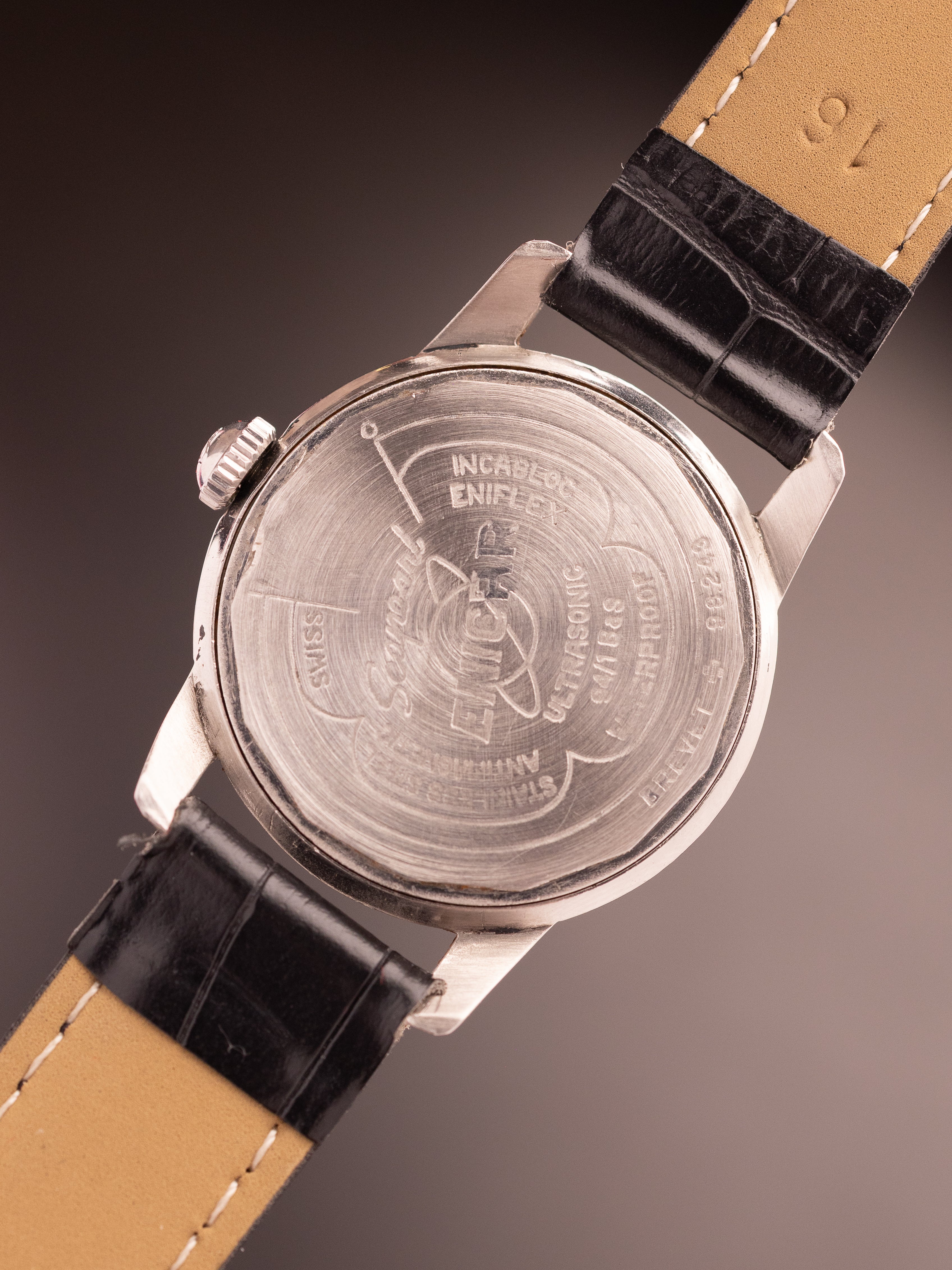 Enicar Ultrasonic Seapearl 21 Jewels Super (Ref. 98243) (31mm; Manual) (Rare)