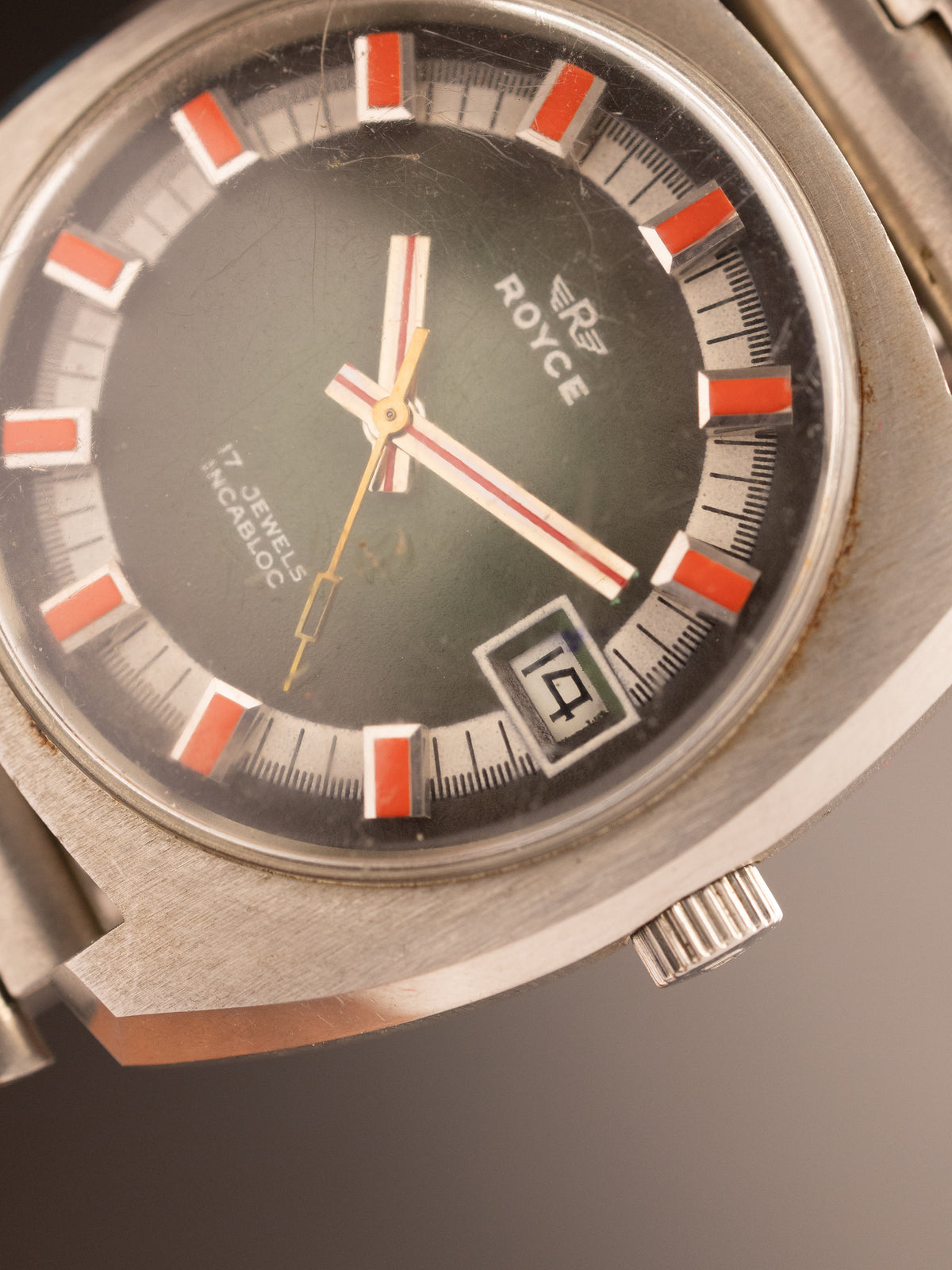 Royce Green (Ref. 11-344) (38mm; Manual) (Rare)