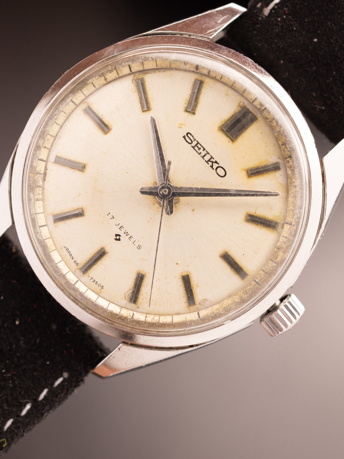 Seiko Hi Beat Suede 314324 (Ref. 66-7100) (35mm; Manual)