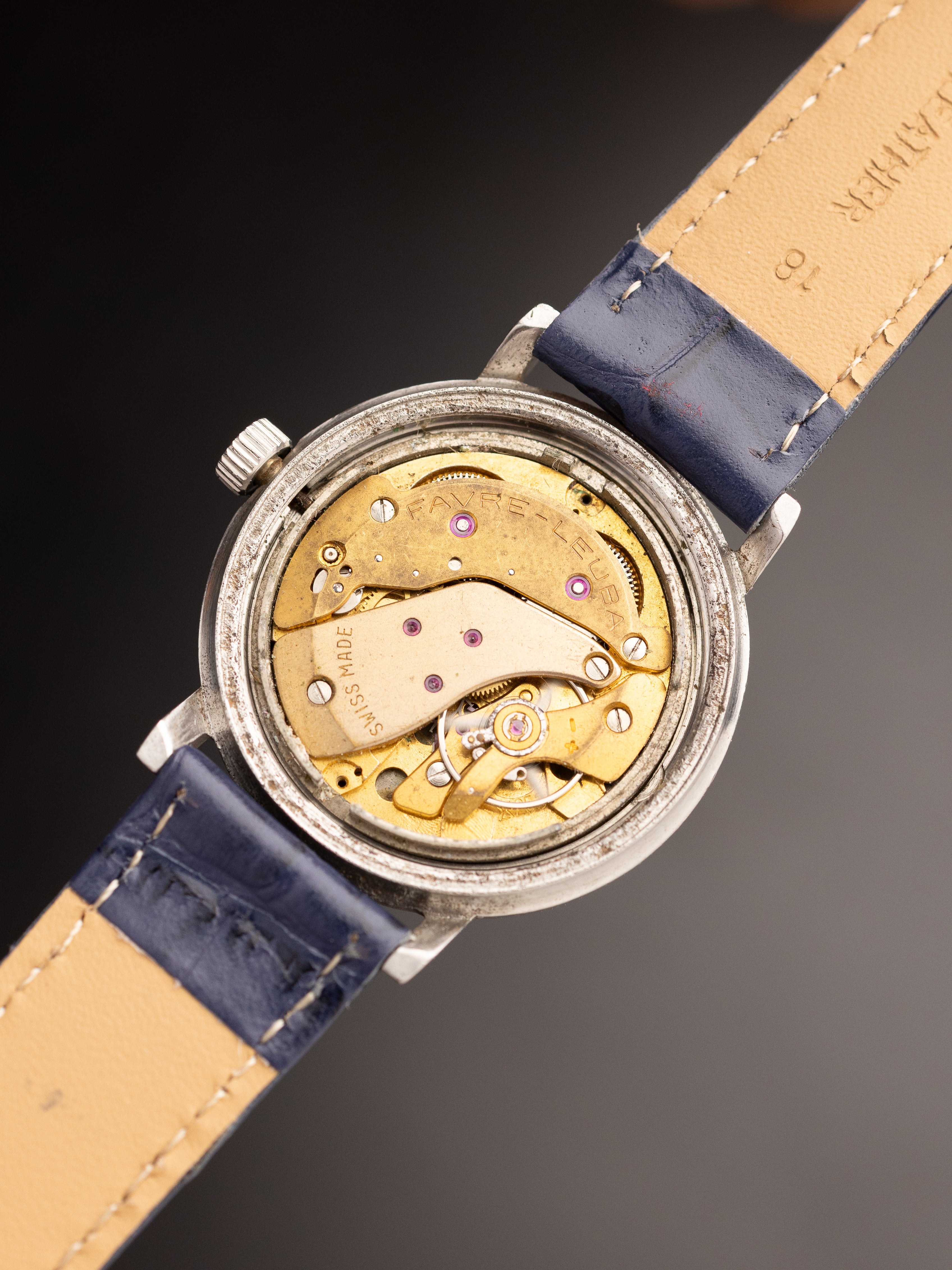 Favre Leuba Sea Chief Blue (Ref. 61513) (34mm; Manual)