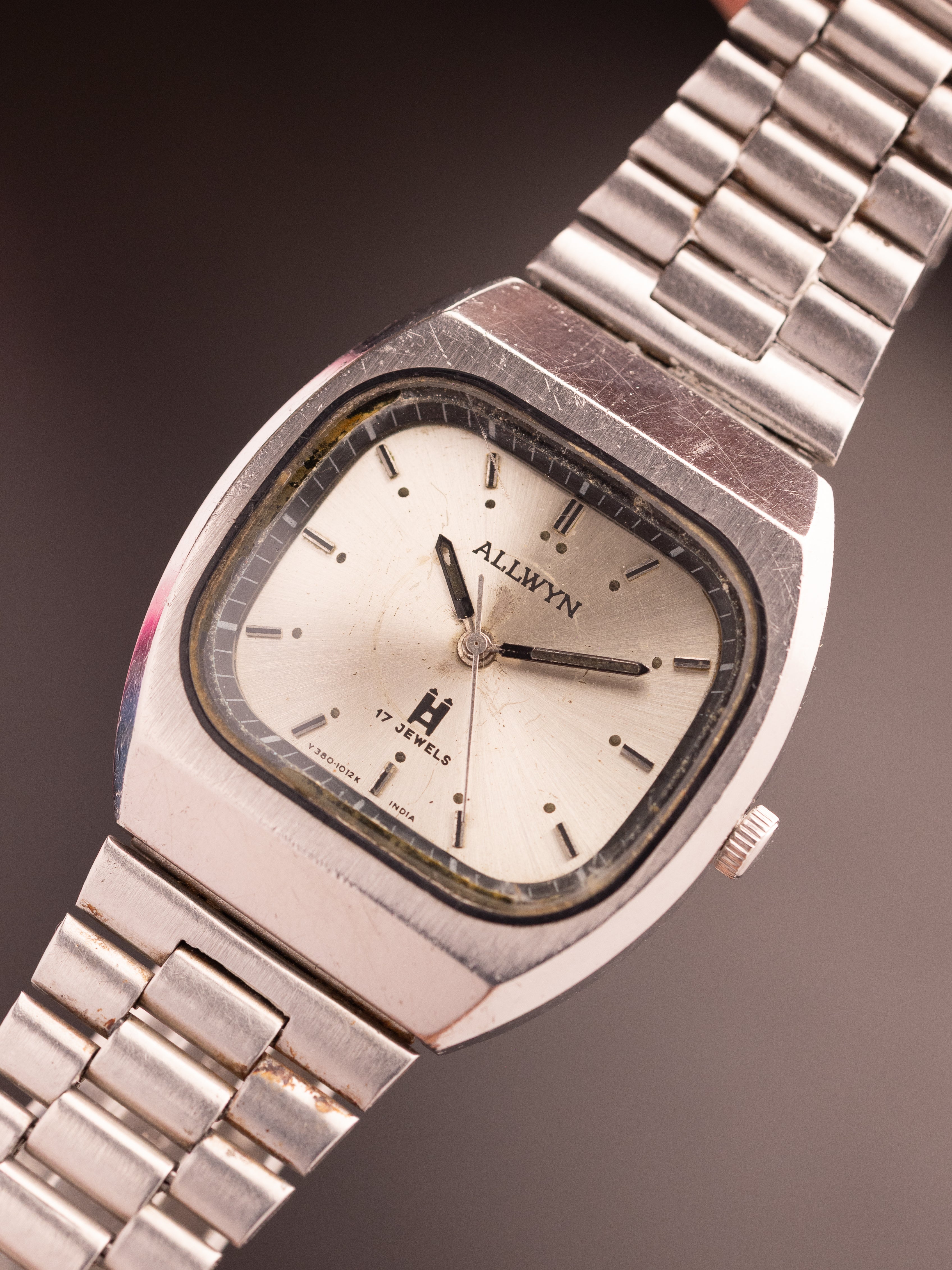 Allwyn 17 Jewels Silver (Ref. Y380-5020) (36mm; Manual)