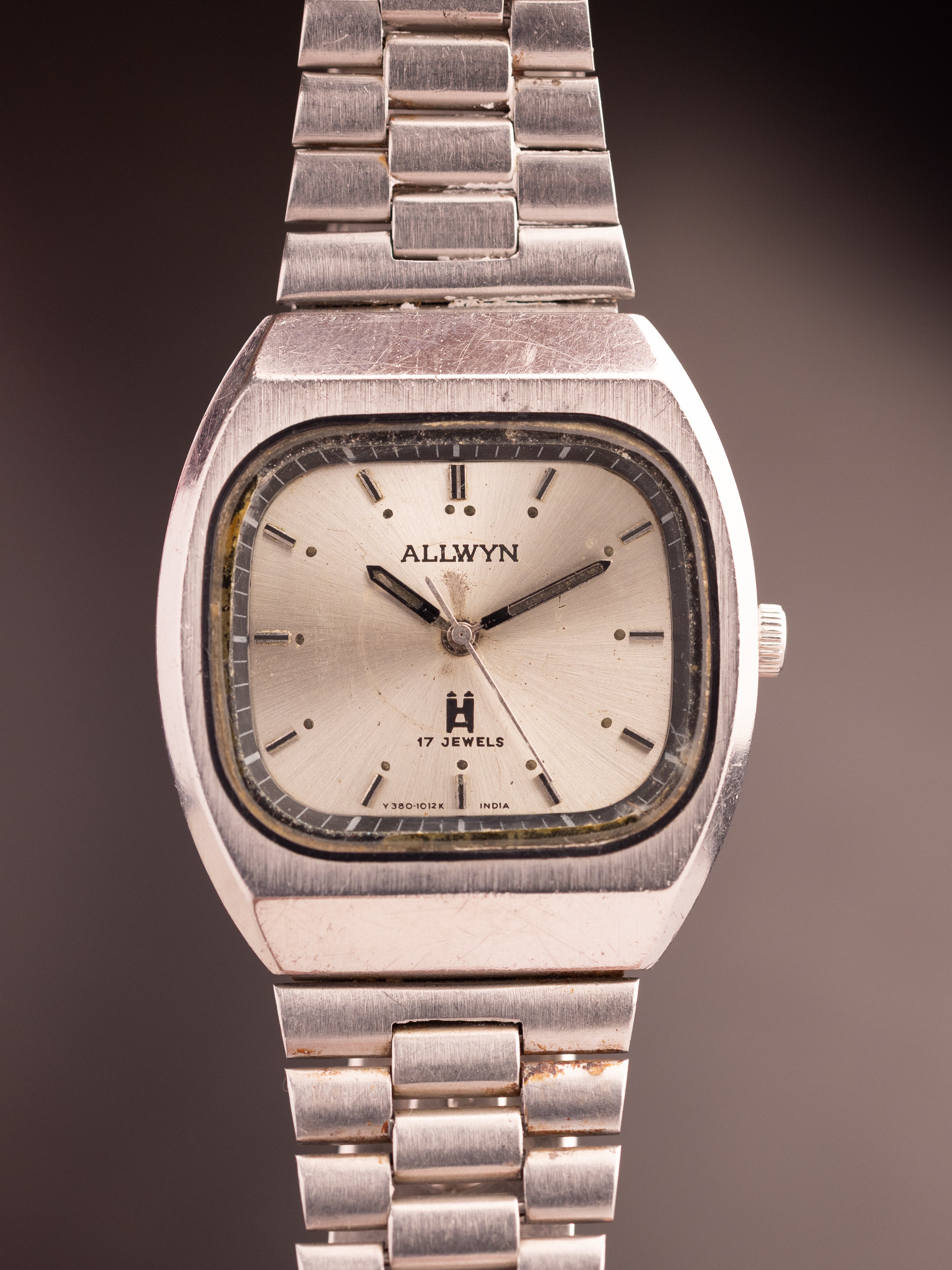 Allwyn 17 Jewels Silver (Ref. Y380-5020) (36mm; Manual)