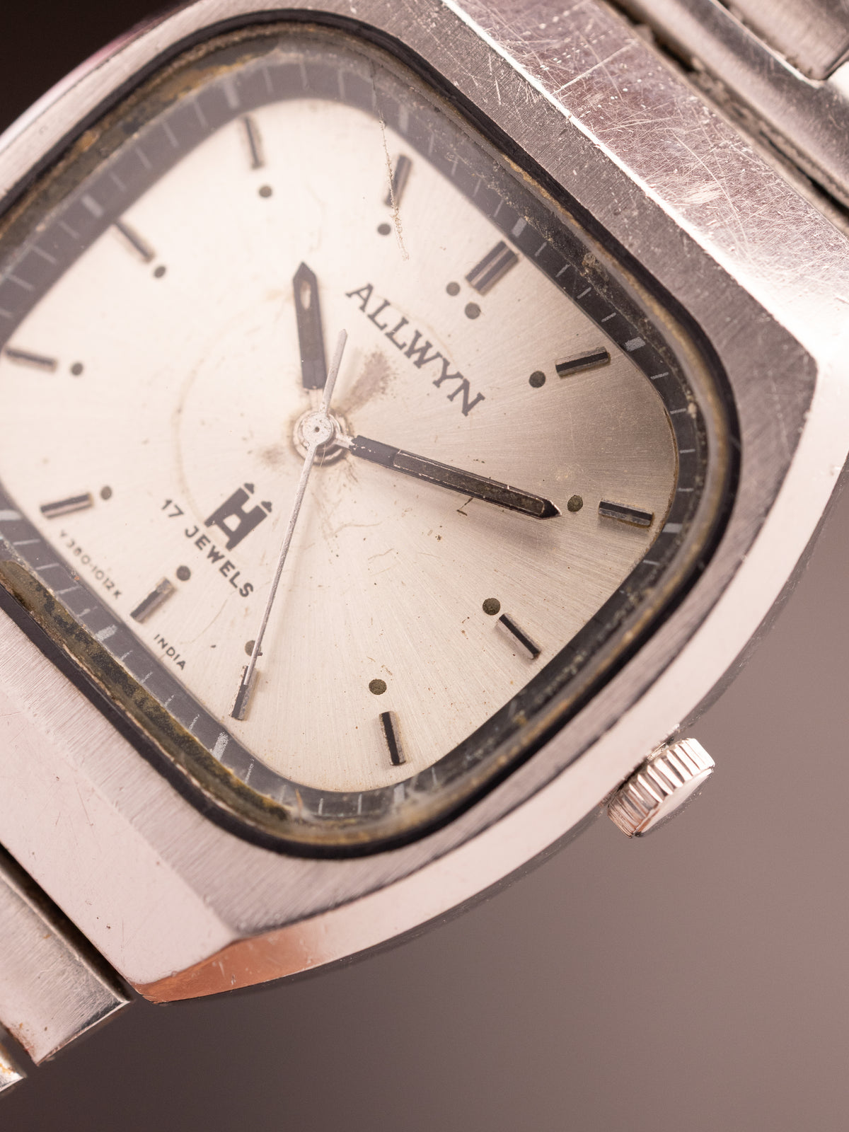 Allwyn 17 Jewels Silver (Ref. Y380-5020) (36mm; Manual)