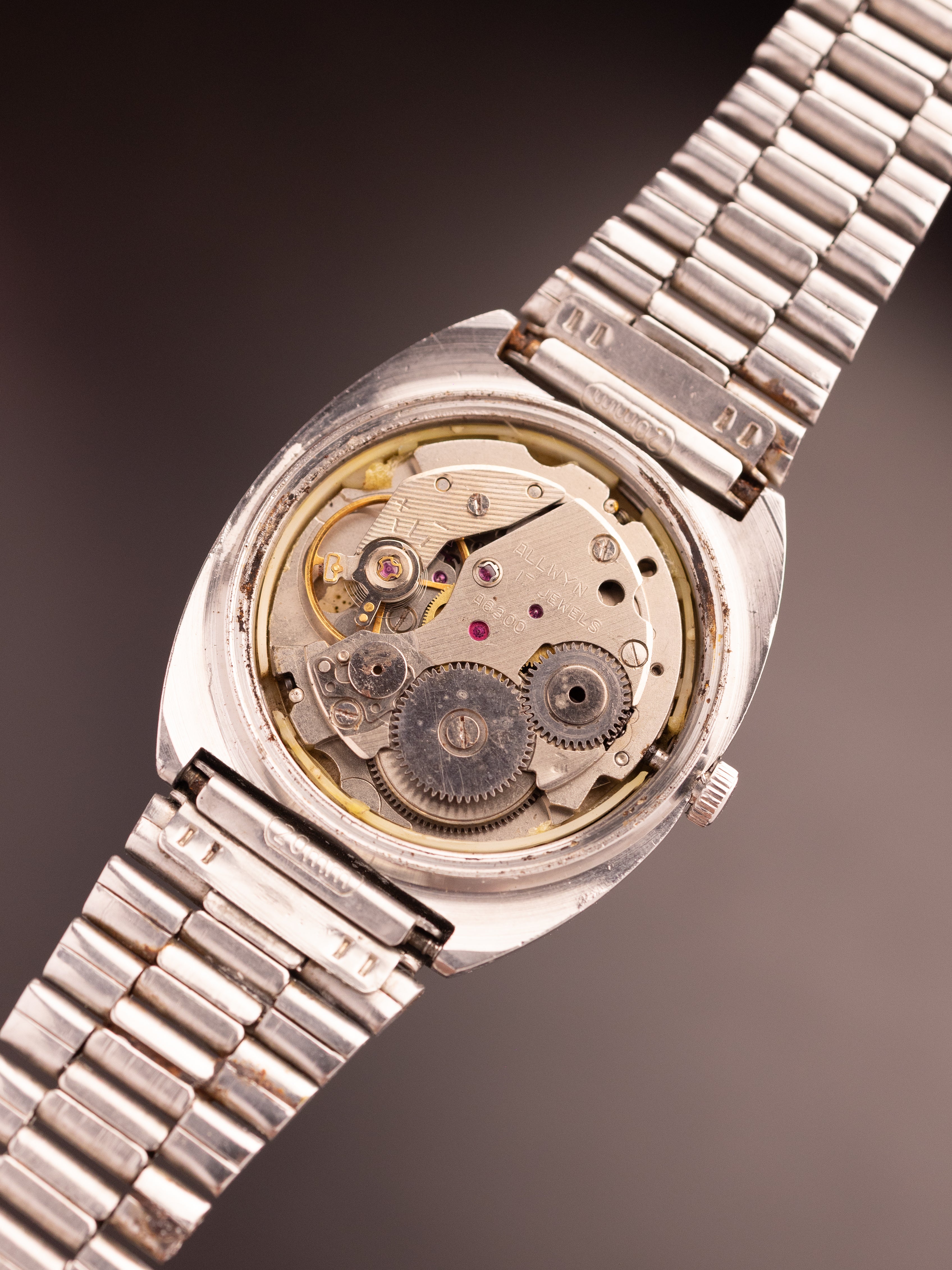 Allwyn 17 Jewels Silver (Ref. Y380-5020) (36mm; Manual)