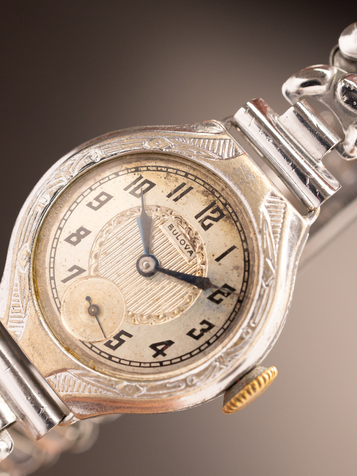 Bulova Vintage Art Deco Subsecond (Ref. Unknown) (25mm; Manual) (Very Rare)